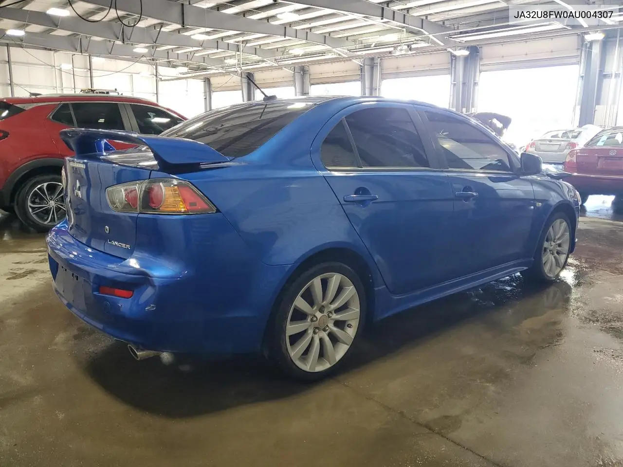 2010 Mitsubishi Lancer Gts VIN: JA32U8FW0AU004307 Lot: 62938665