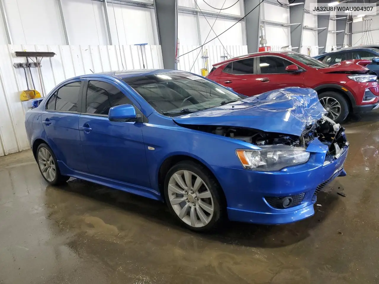 2010 Mitsubishi Lancer Gts VIN: JA32U8FW0AU004307 Lot: 62938665