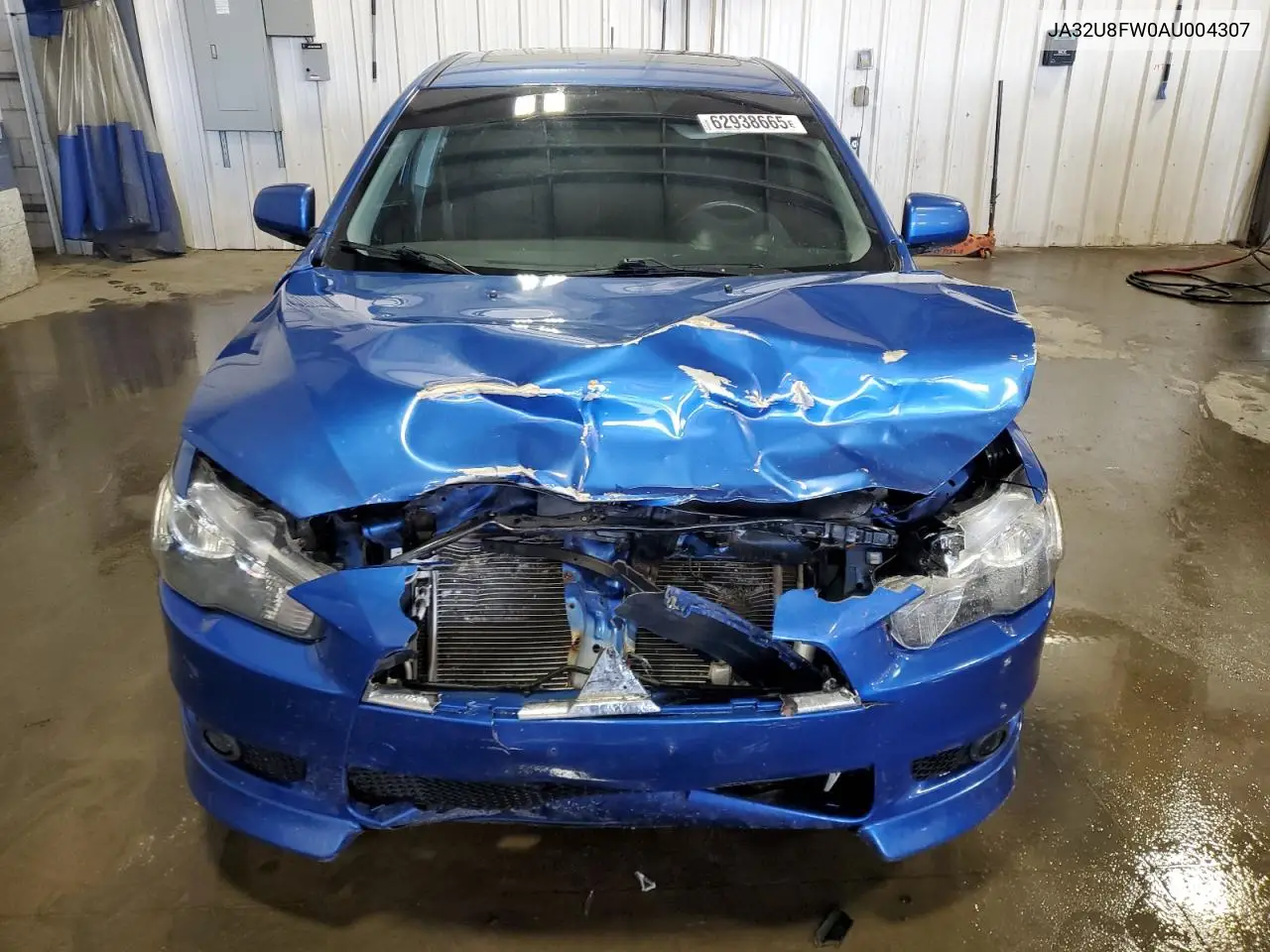 2010 Mitsubishi Lancer Gts VIN: JA32U8FW0AU004307 Lot: 62938665