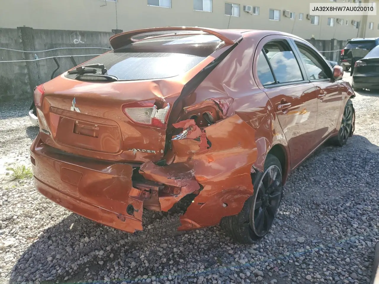 2010 Mitsubishi Lancer Gts VIN: JA32X8HW7AU020010 Lot: 65603022