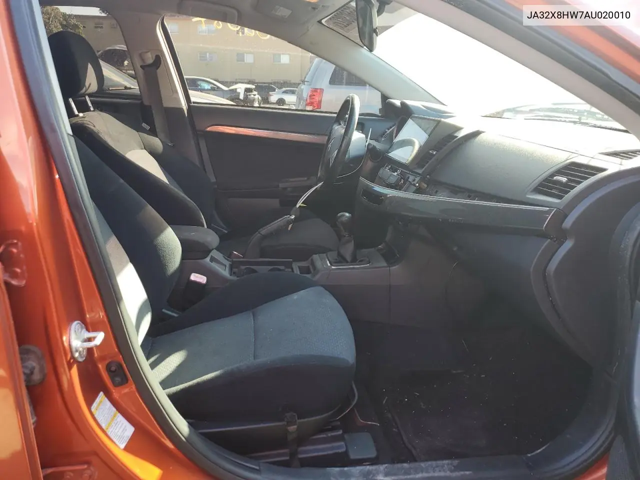 2010 Mitsubishi Lancer Gts VIN: JA32X8HW7AU020010 Lot: 65603022