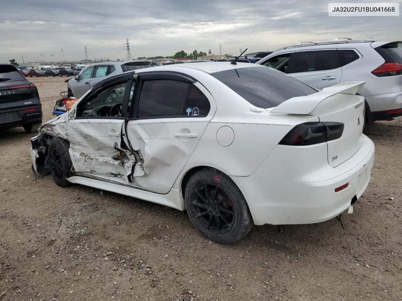 2011 Mitsubishi Lancer Es/Es Sport VIN: JA32U2FU1BU041668 Lot: 51096345