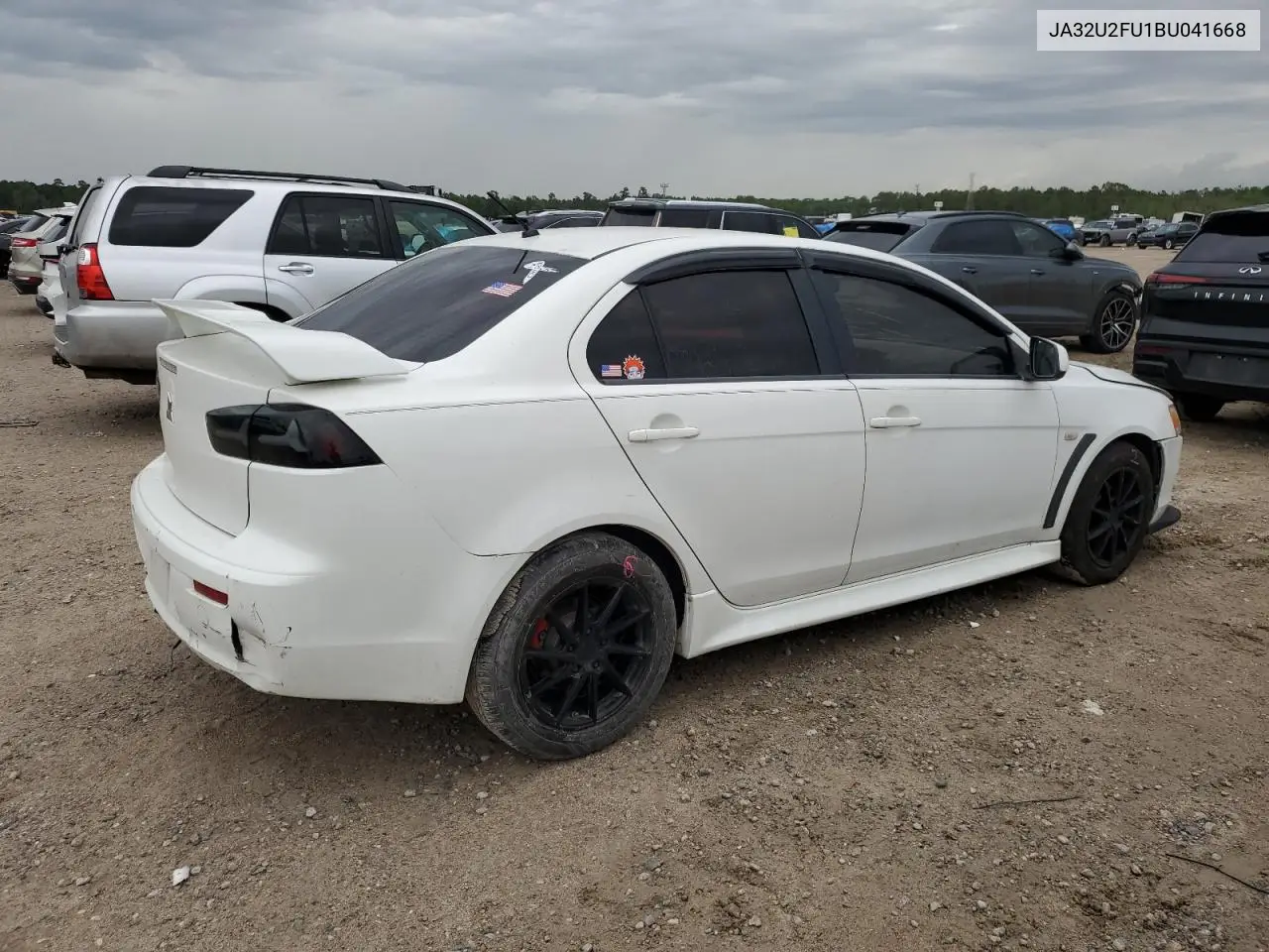 2011 Mitsubishi Lancer Es/Es Sport VIN: JA32U2FU1BU041668 Lot: 51096345