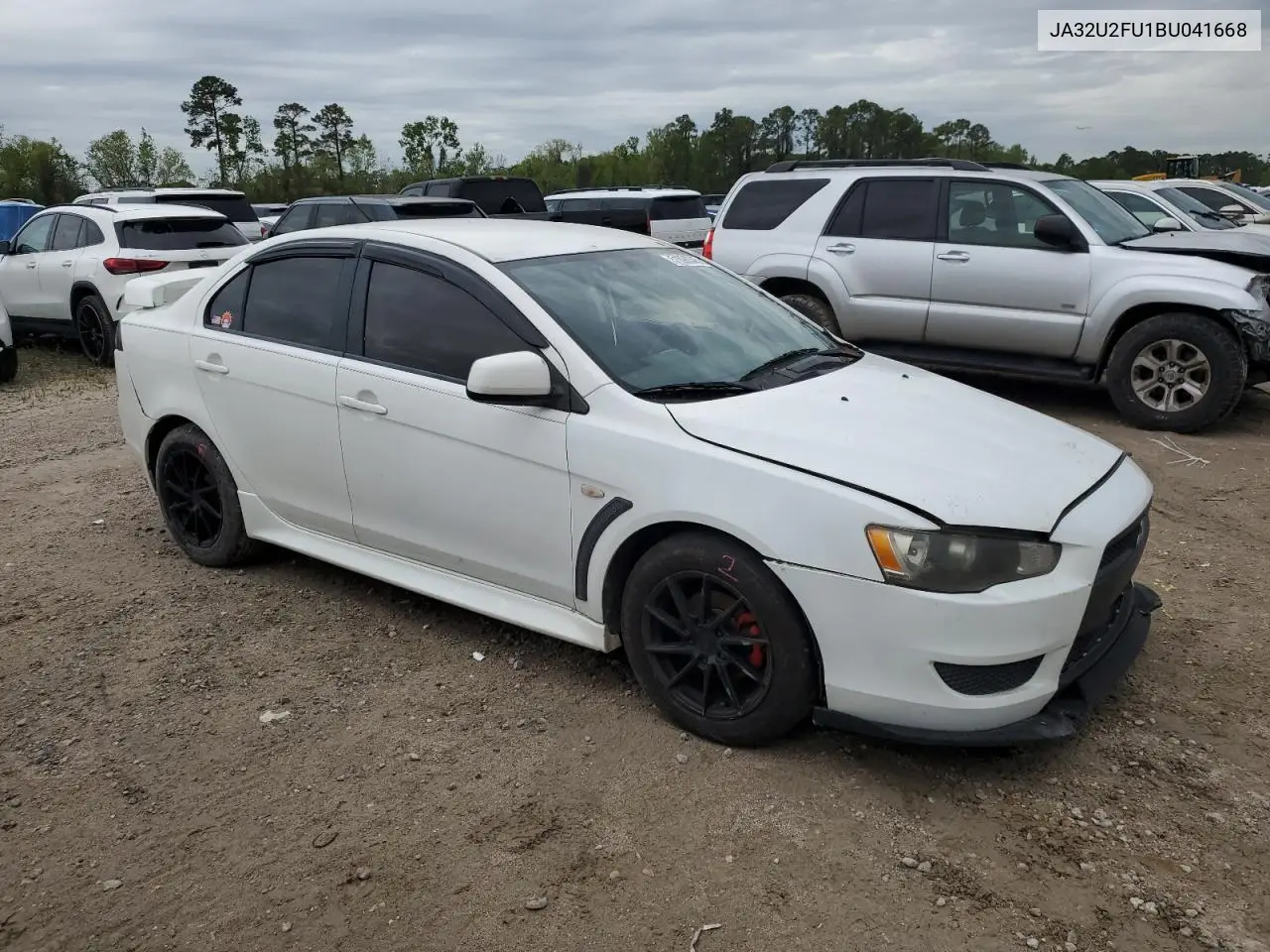 2011 Mitsubishi Lancer Es/Es Sport VIN: JA32U2FU1BU041668 Lot: 51096345