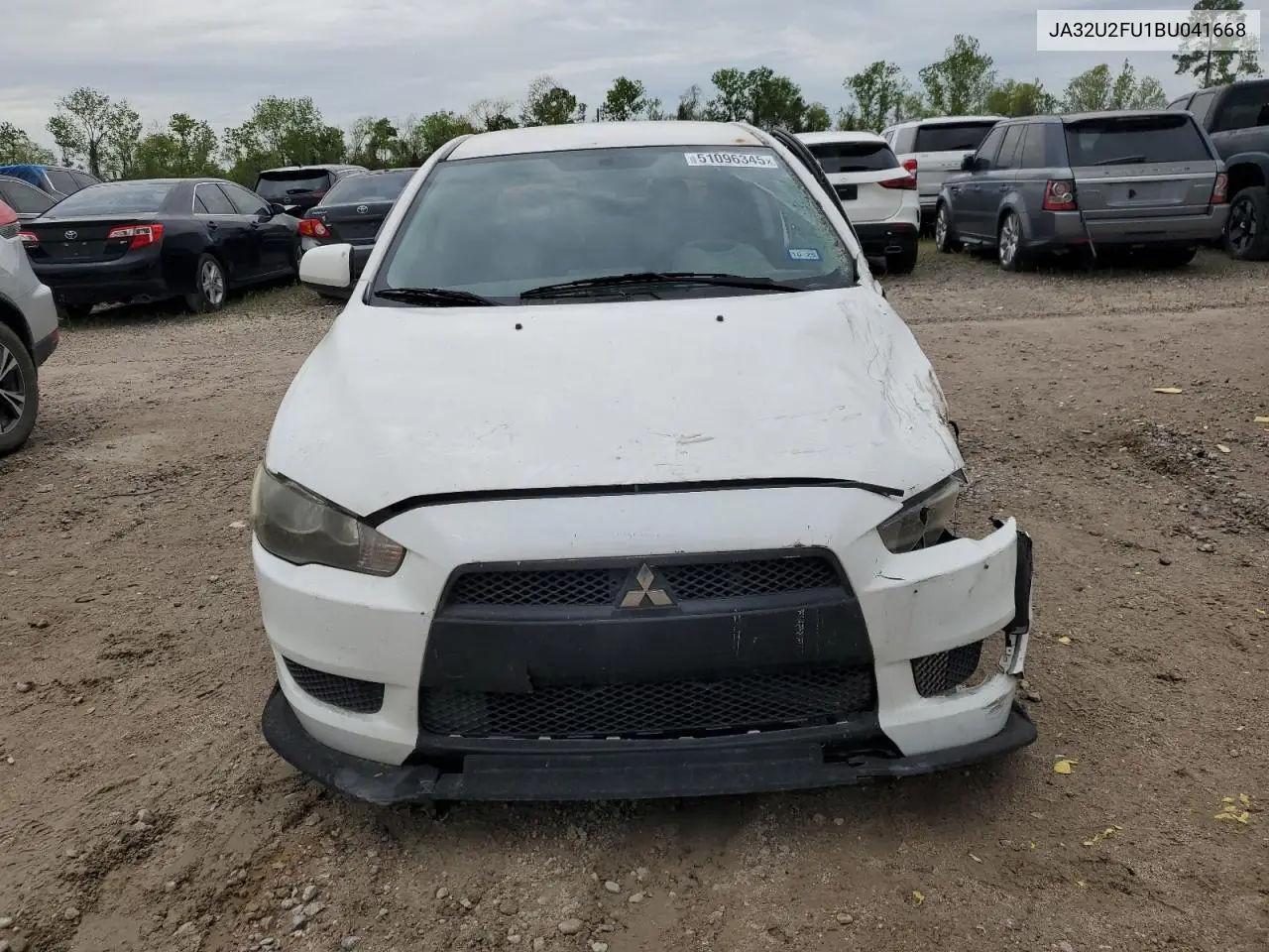 2011 Mitsubishi Lancer Es/Es Sport VIN: JA32U2FU1BU041668 Lot: 51096345