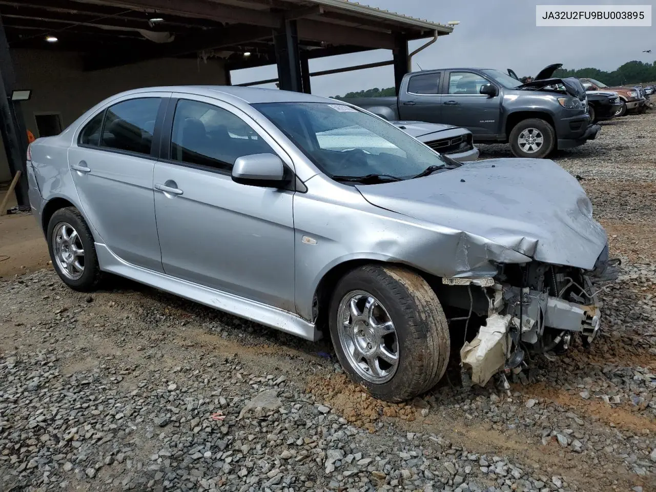 2011 Mitsubishi Lancer Es/Es Sport VIN: JA32U2FU9BU003895 Lot: 54529145