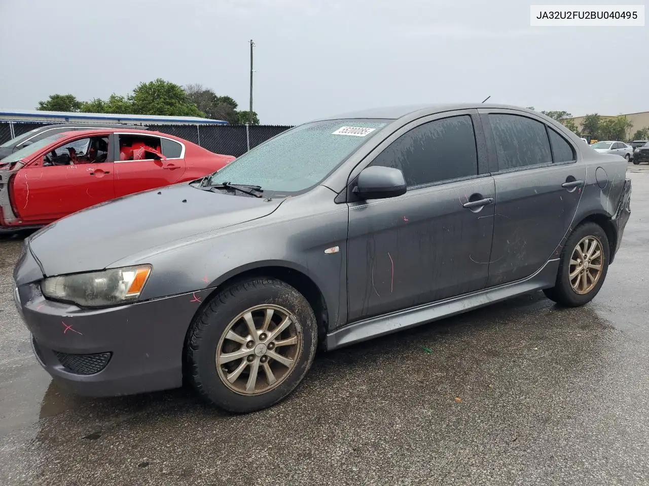 2011 Mitsubishi Lancer Es/Es Sport VIN: JA32U2FU2BU040495 Lot: 55200085