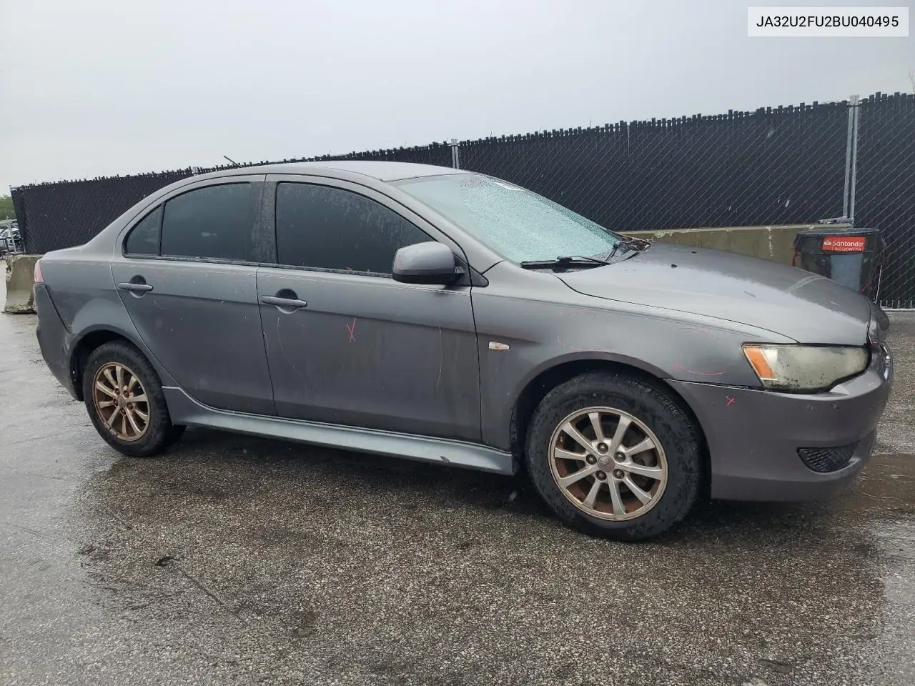 2011 Mitsubishi Lancer Es/Es Sport VIN: JA32U2FU2BU040495 Lot: 55200085