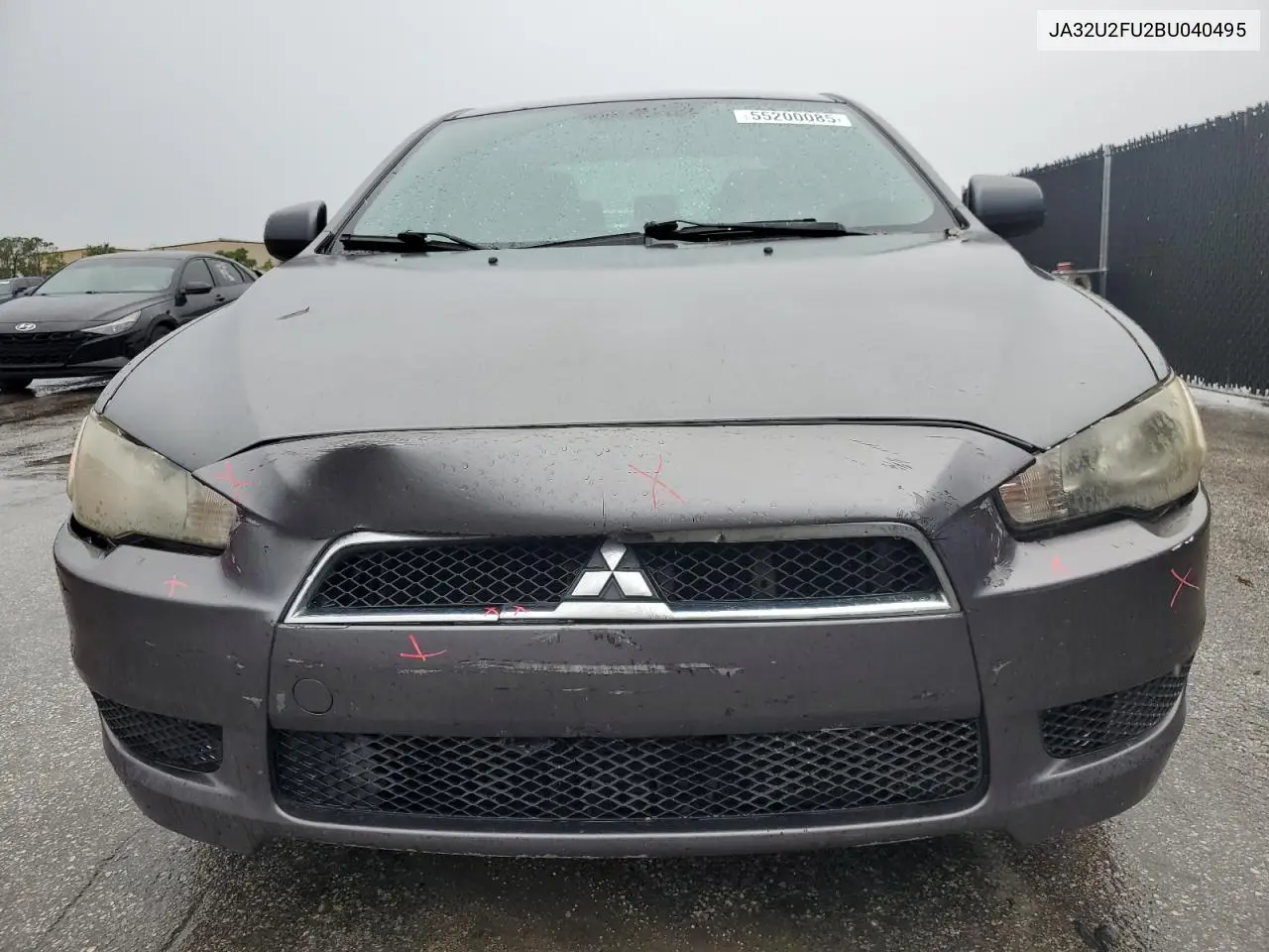 2011 Mitsubishi Lancer Es/Es Sport VIN: JA32U2FU2BU040495 Lot: 55200085