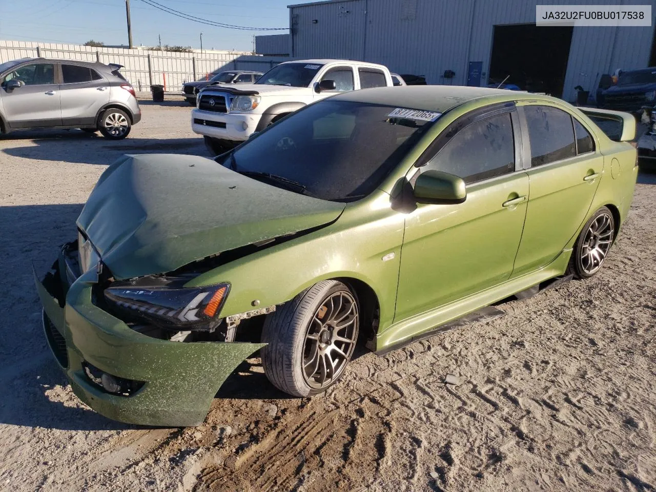 2011 Mitsubishi Lancer Es/Es Sport VIN: JA32U2FU0BU017538 Lot: 87772065