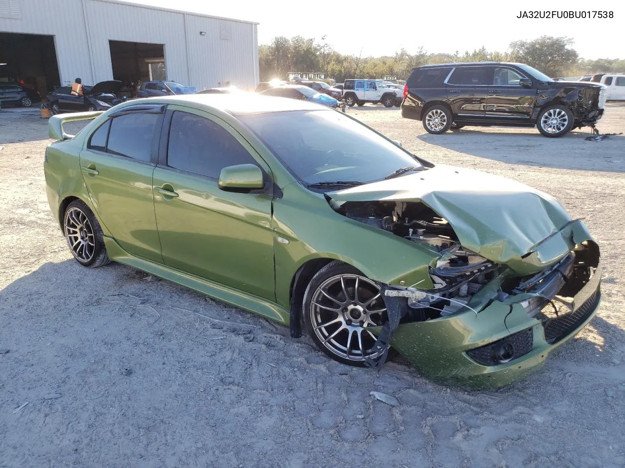 2011 Mitsubishi Lancer Es/Es Sport VIN: JA32U2FU0BU017538 Lot: 87772065