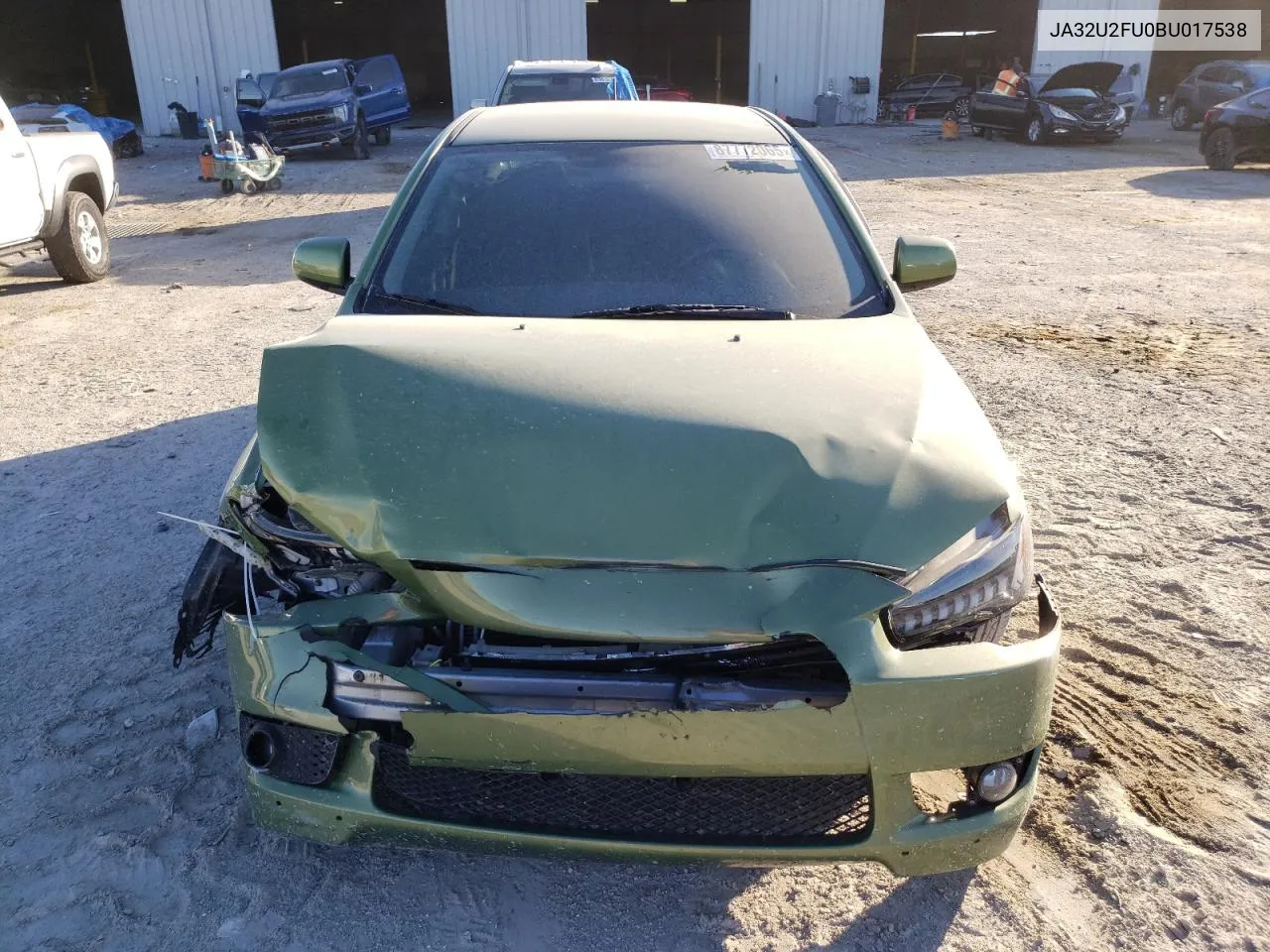 2011 Mitsubishi Lancer Es/Es Sport VIN: JA32U2FU0BU017538 Lot: 87772065