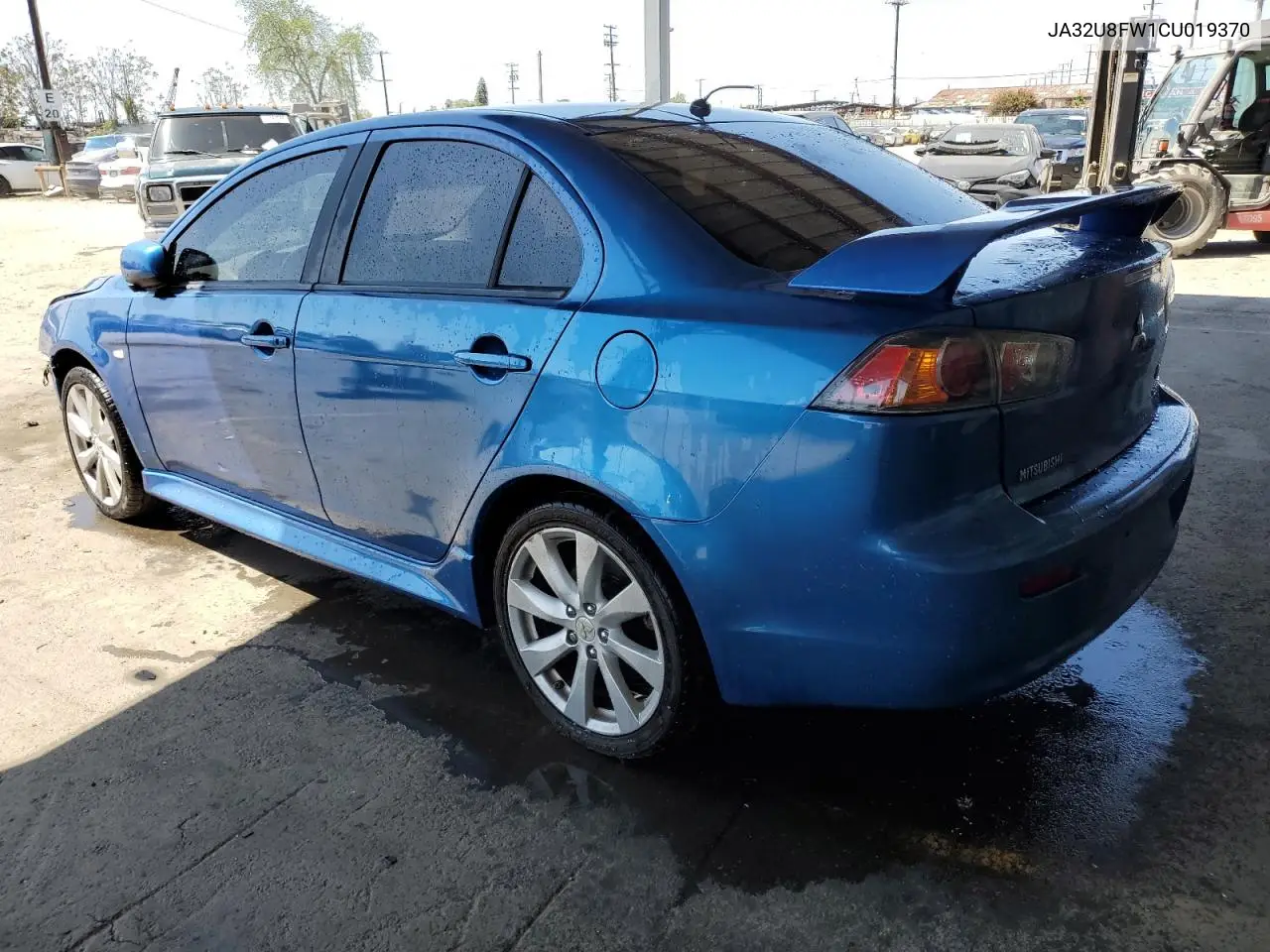 2012 Mitsubishi Lancer Gt VIN: JA32U8FW1CU019370 Lot: 56139115