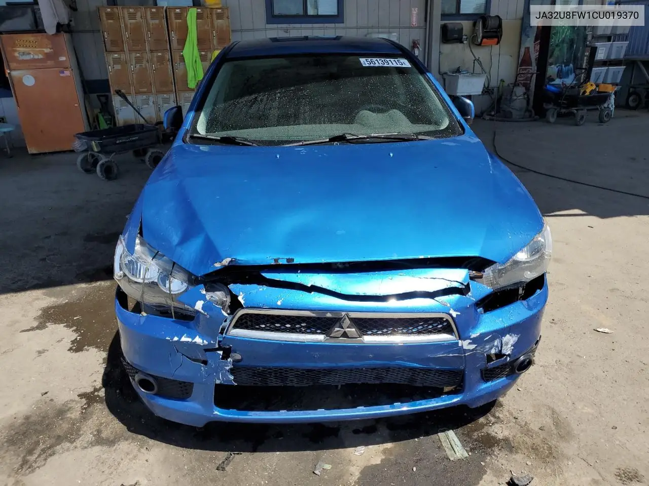 2012 Mitsubishi Lancer Gt VIN: JA32U8FW1CU019370 Lot: 56139115