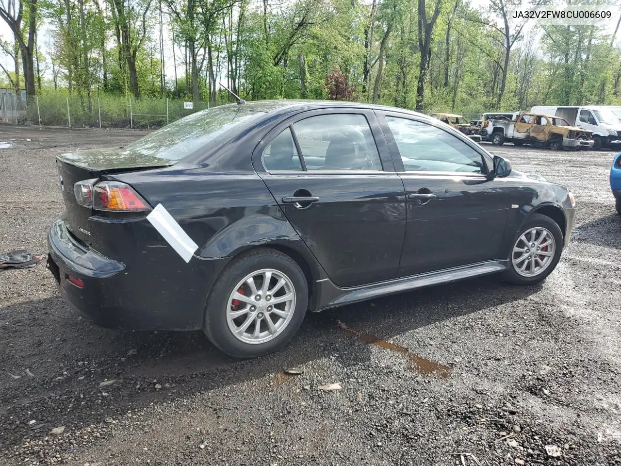 2012 Mitsubishi Lancer Se VIN: JA32V2FW8CU006609 Lot: 56335965