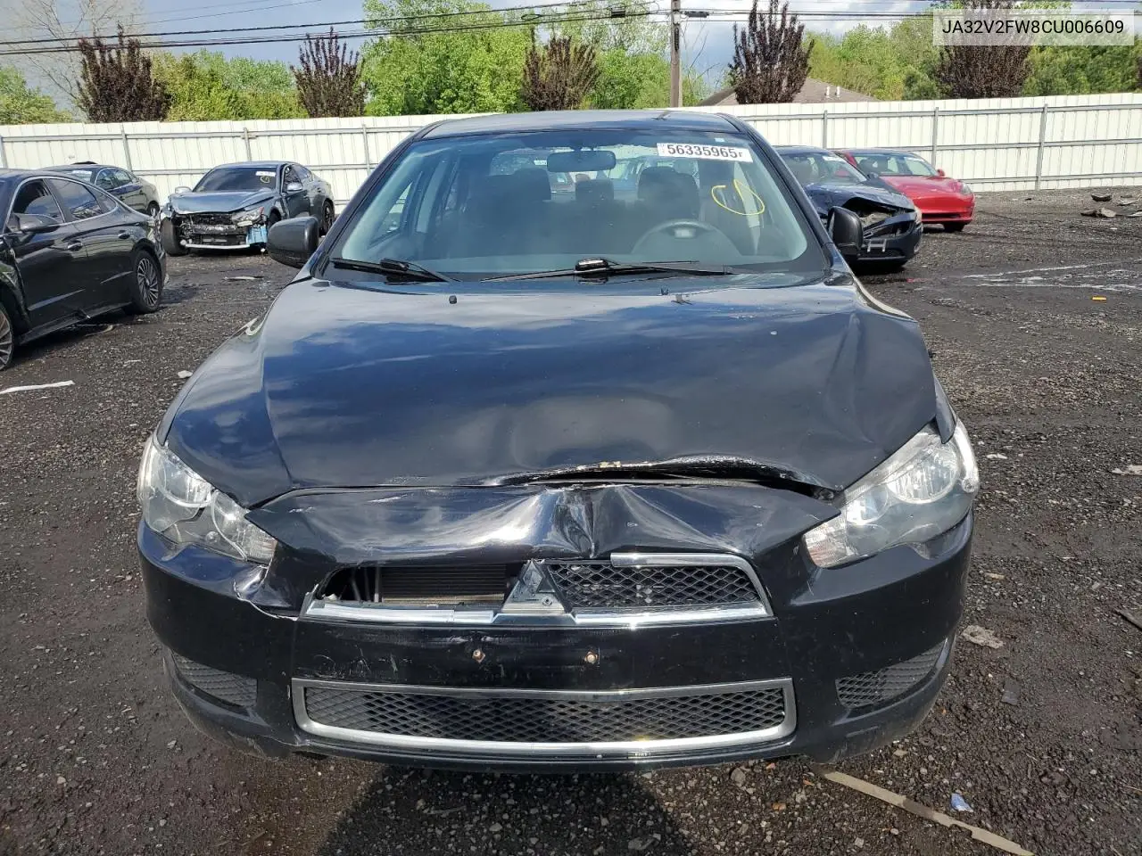 2012 Mitsubishi Lancer Se VIN: JA32V2FW8CU006609 Lot: 56335965