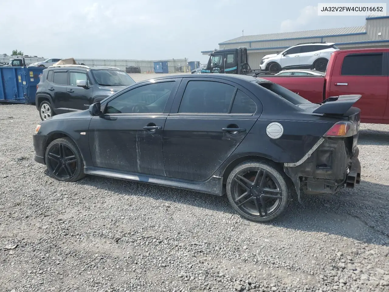 2012 Mitsubishi Lancer Se VIN: JA32V2FW4CU016652 Lot: 58593485