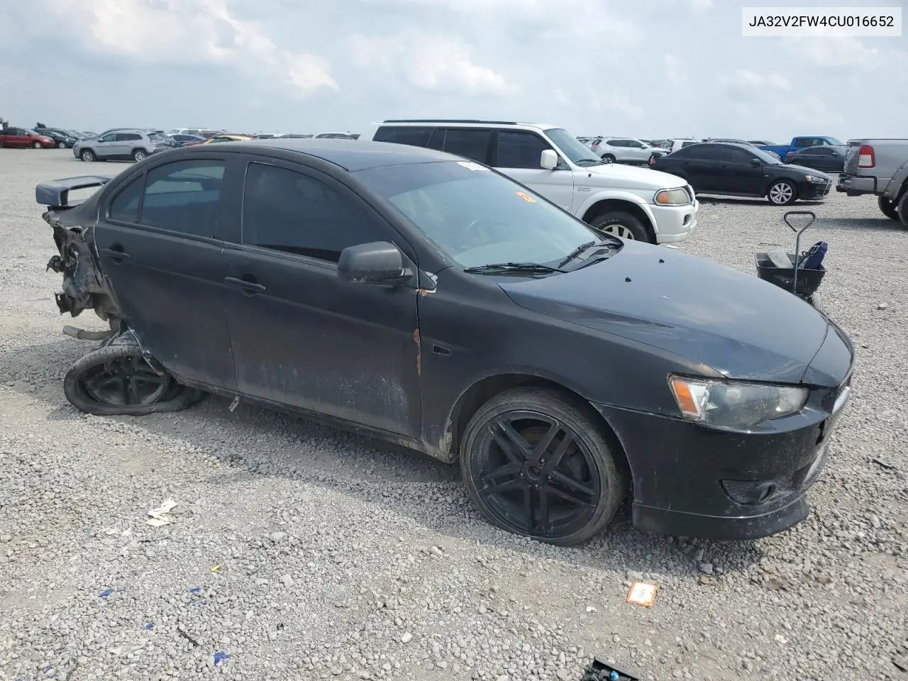 2012 Mitsubishi Lancer Se VIN: JA32V2FW4CU016652 Lot: 58593485