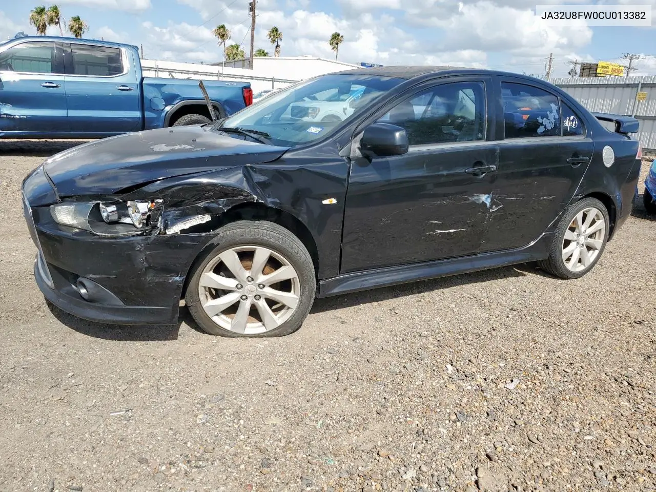 2012 Mitsubishi Lancer Gt VIN: JA32U8FW0CU013382 Lot: 60754055