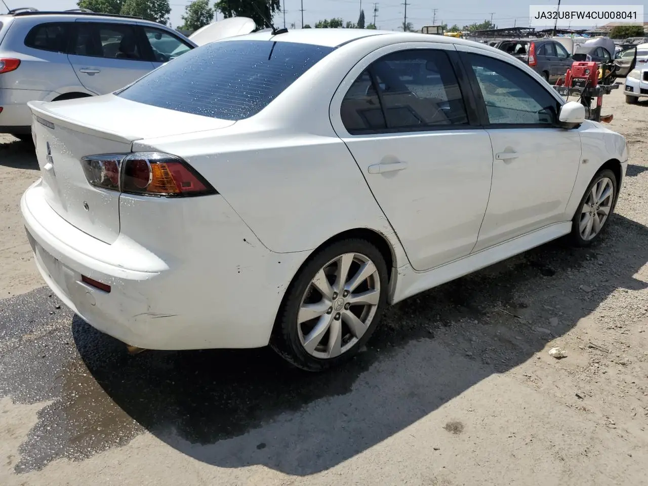 2012 Mitsubishi Lancer Gt VIN: JA32U8FW4CU008041 Lot: 62396865