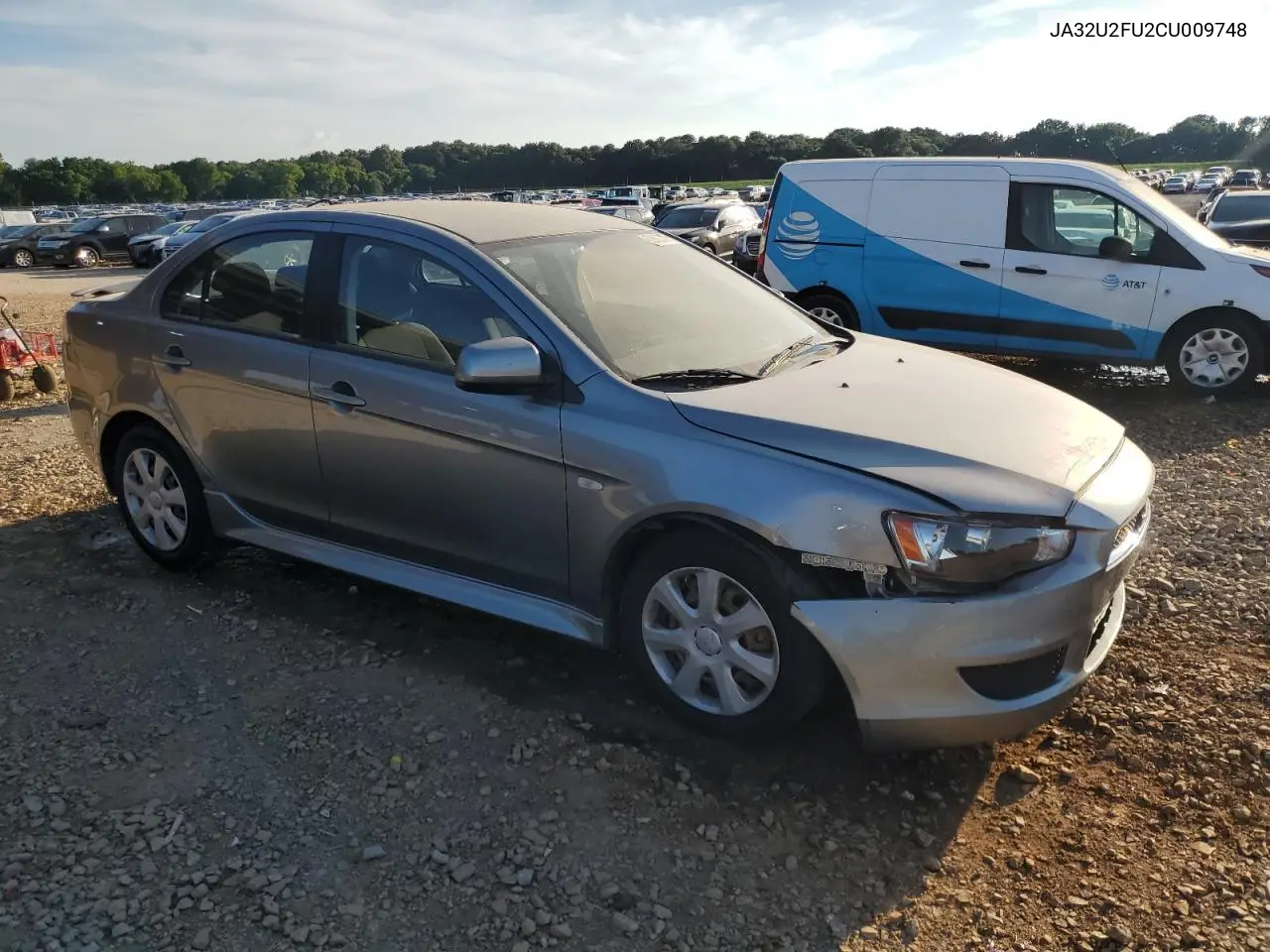 2012 Mitsubishi Lancer Es/Es Sport VIN: JA32U2FU2CU009748 Lot: 62682745
