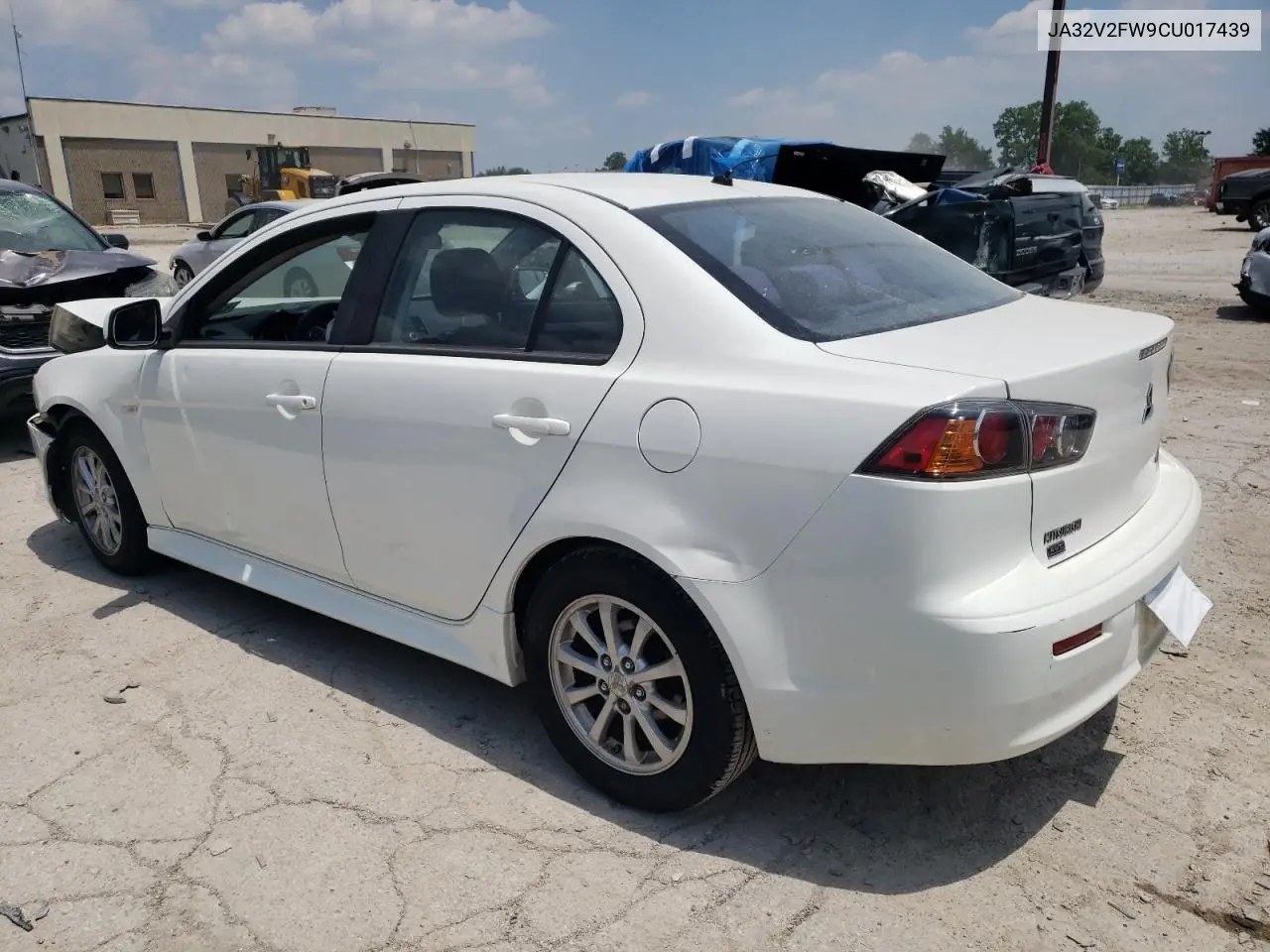 2012 Mitsubishi Lancer Se VIN: JA32V2FW9CU017439 Lot: 63783535