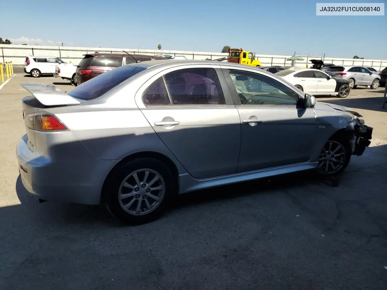 2012 Mitsubishi Lancer Es/Es Sport VIN: JA32U2FU1CU008140 Lot: 66013125