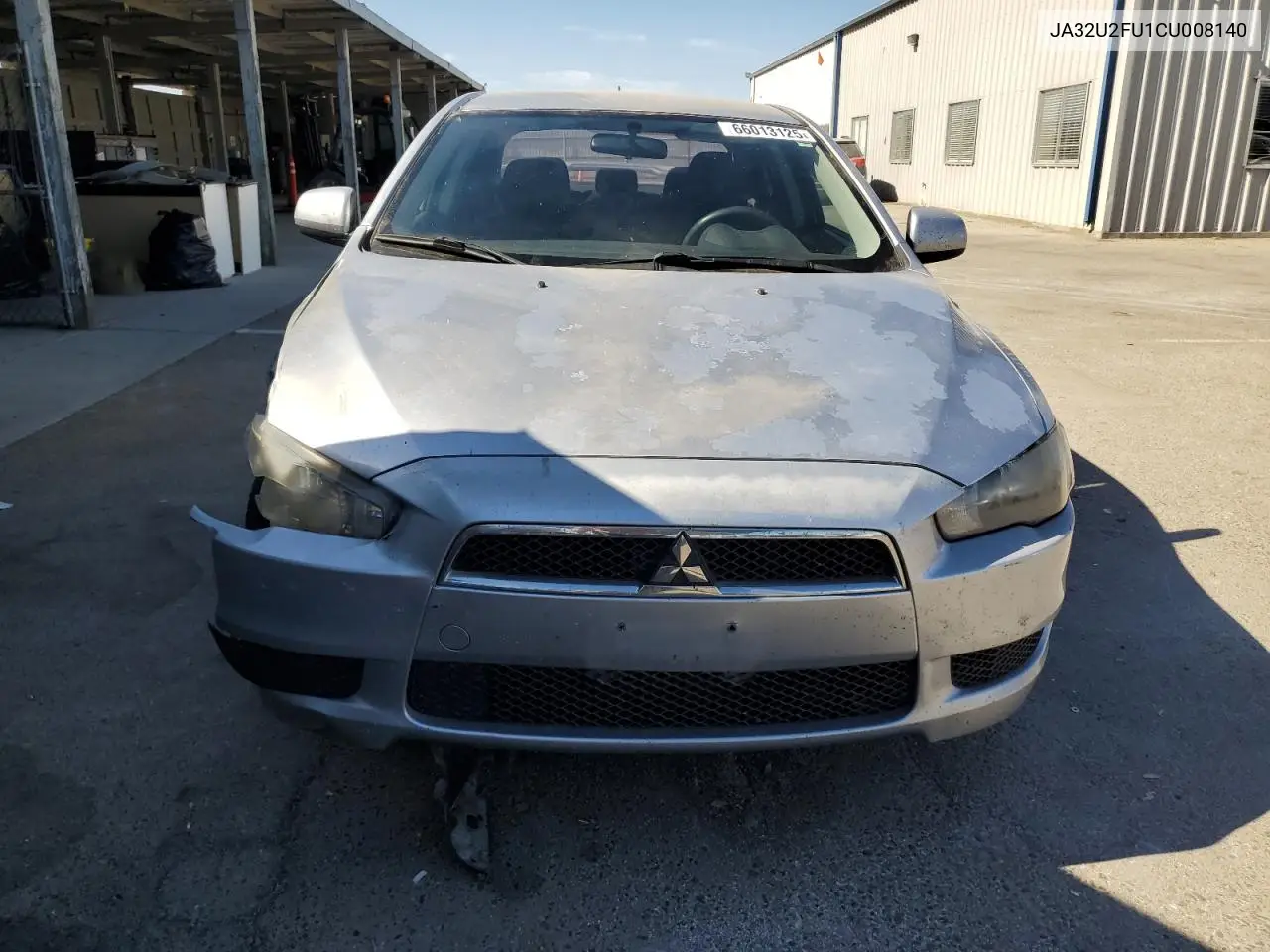 2012 Mitsubishi Lancer Es/Es Sport VIN: JA32U2FU1CU008140 Lot: 66013125