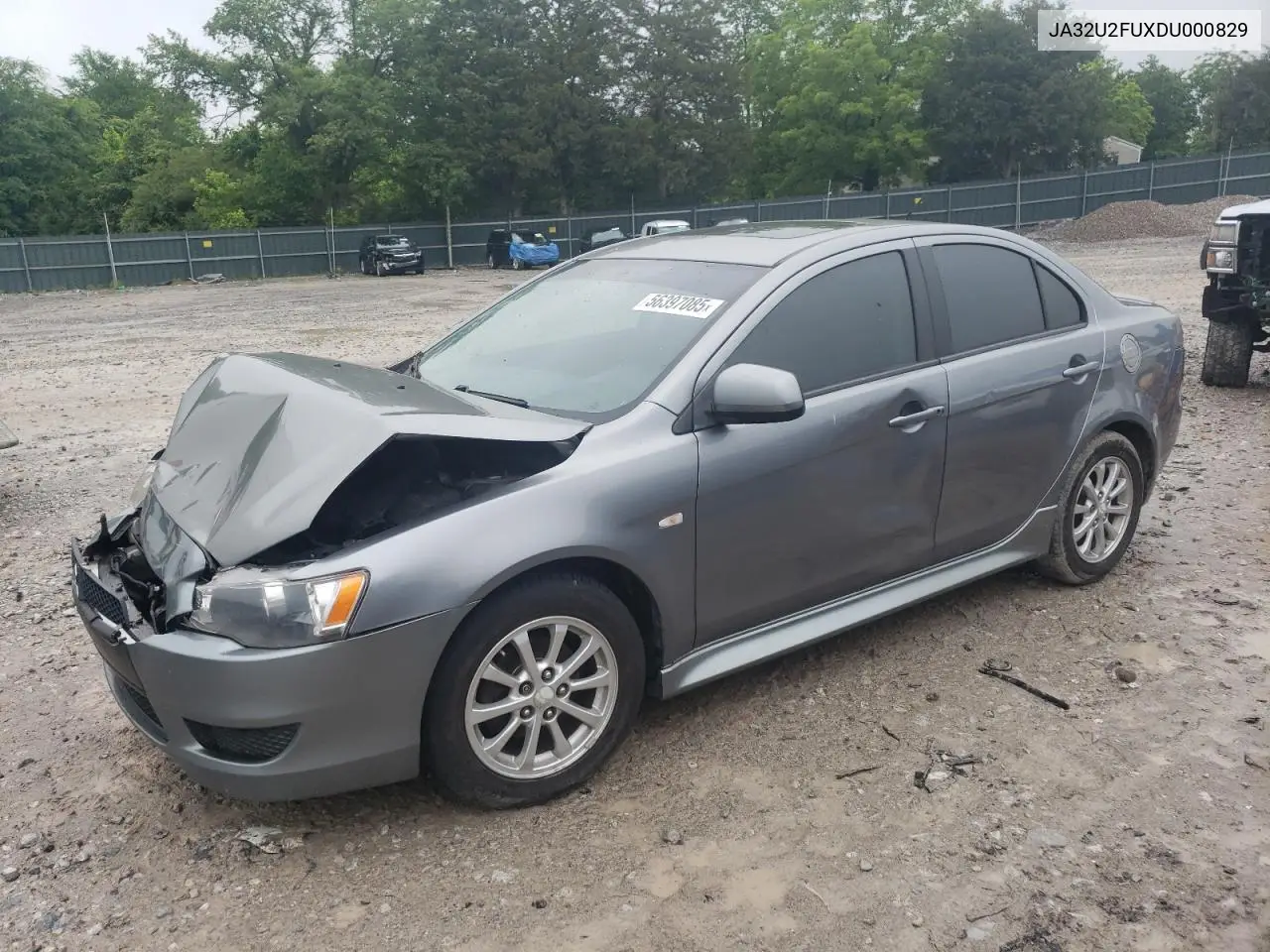 2013 Mitsubishi Lancer Es/Es Sport VIN: JA32U2FUXDU000829 Lot: 56397085