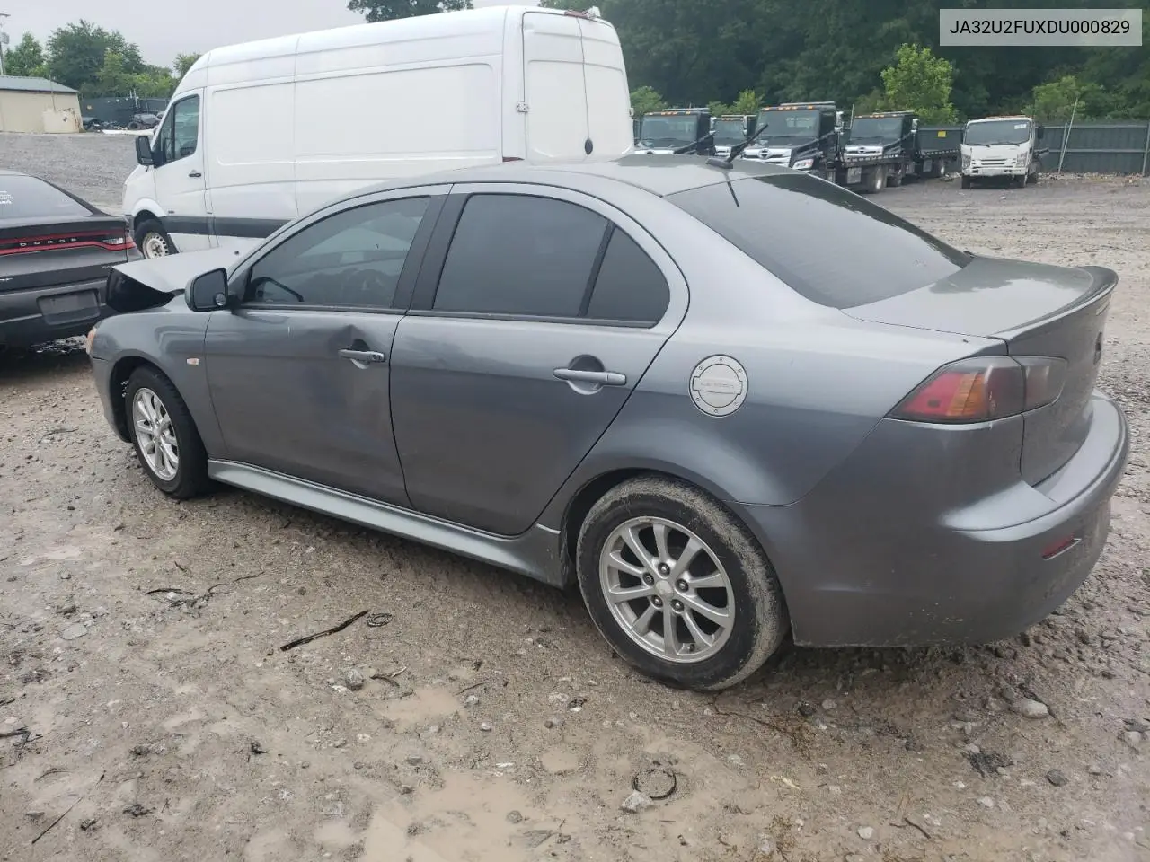 2013 Mitsubishi Lancer Es/Es Sport VIN: JA32U2FUXDU000829 Lot: 56397085