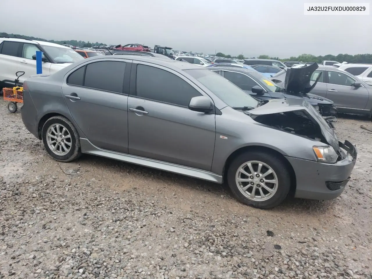 2013 Mitsubishi Lancer Es/Es Sport VIN: JA32U2FUXDU000829 Lot: 56397085