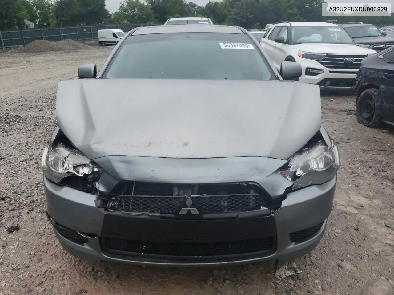 2013 Mitsubishi Lancer Es/Es Sport VIN: JA32U2FUXDU000829 Lot: 56397085