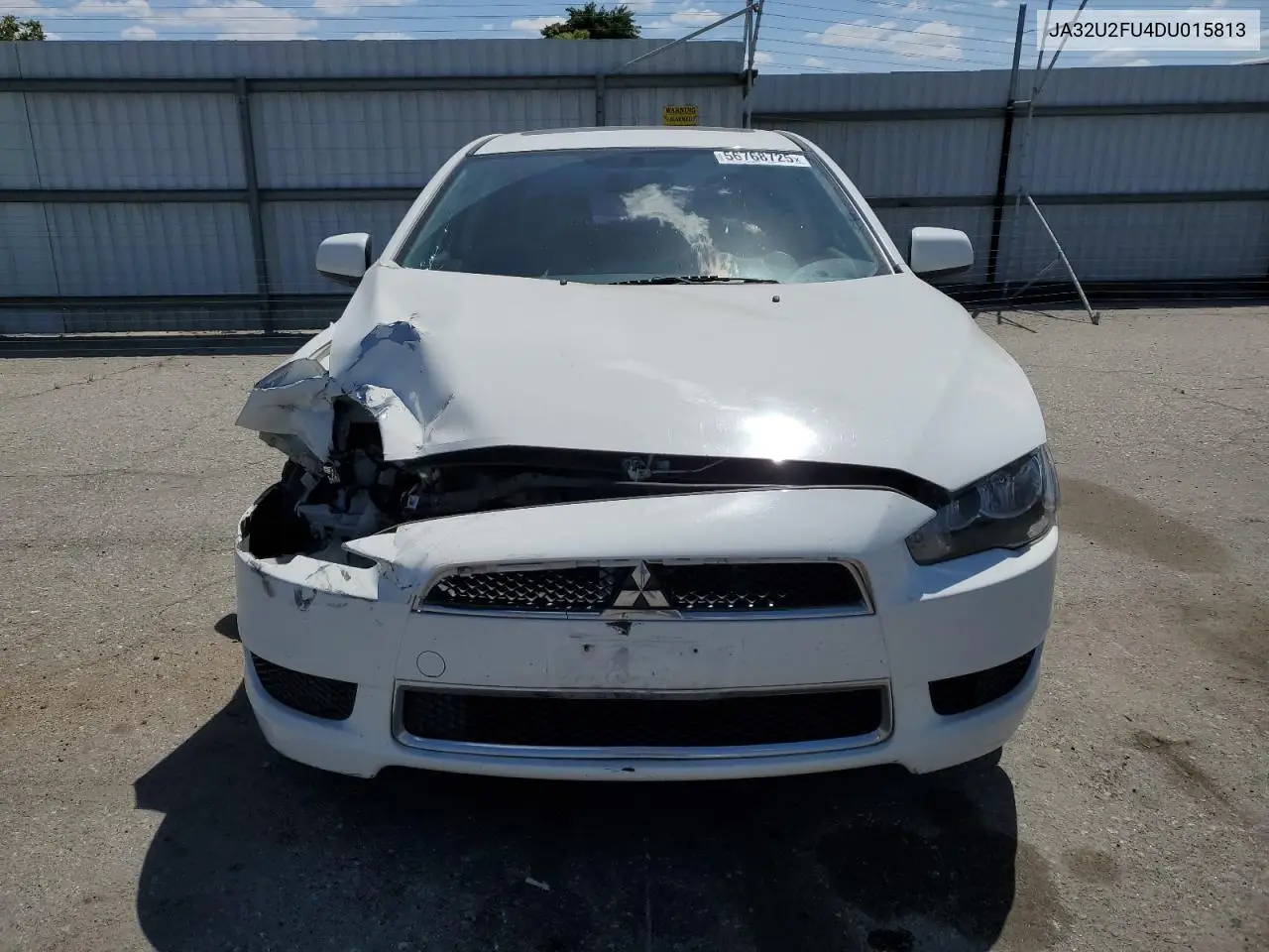 2013 Mitsubishi Lancer Es/Es Sport VIN: JA32U2FU4DU015813 Lot: 56768725