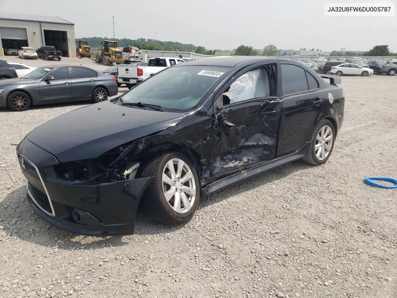 2013 Mitsubishi Lancer Gt VIN: JA32U8FW6DU005787 Lot: 59598605