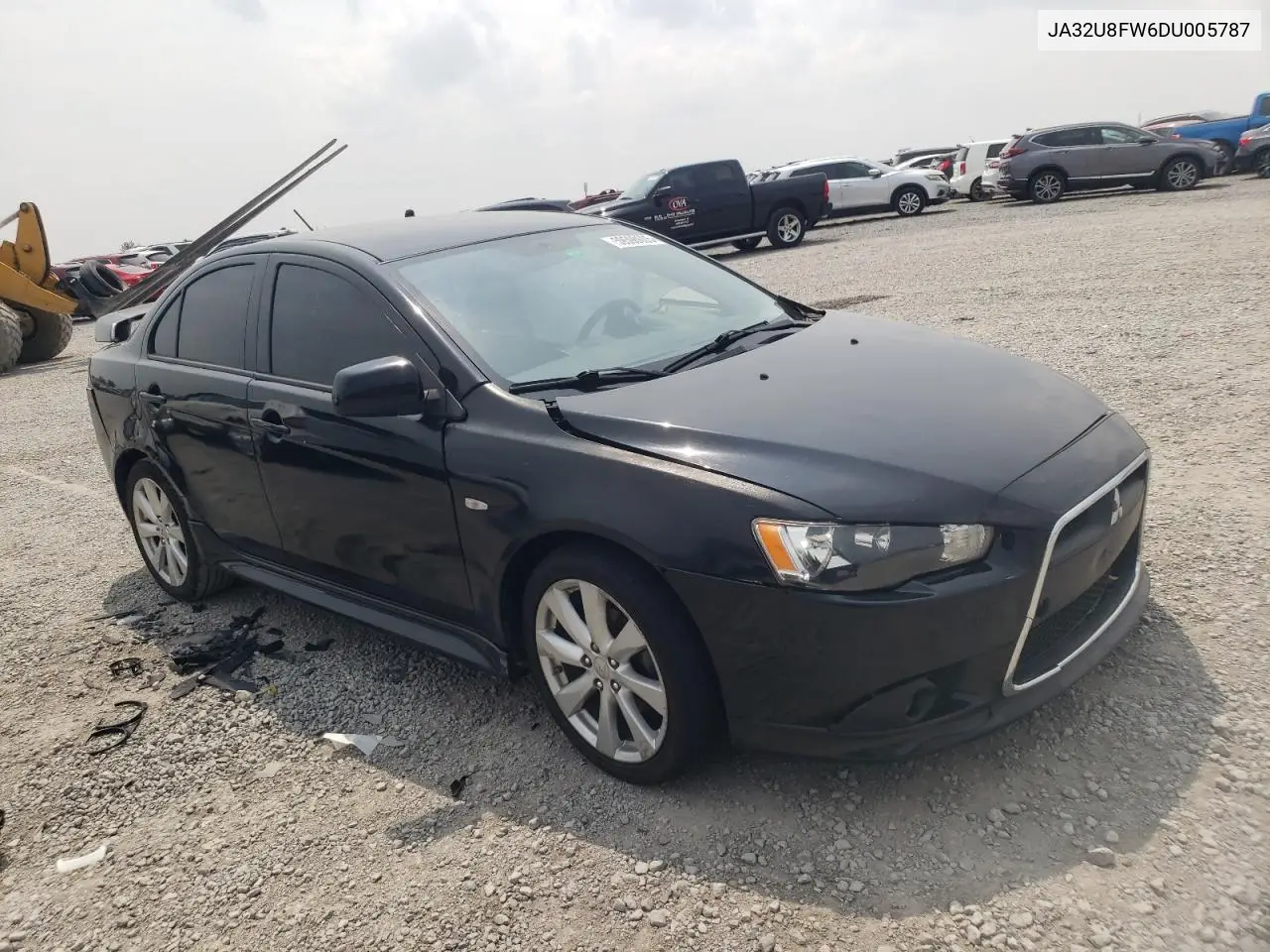 2013 Mitsubishi Lancer Gt VIN: JA32U8FW6DU005787 Lot: 59598605