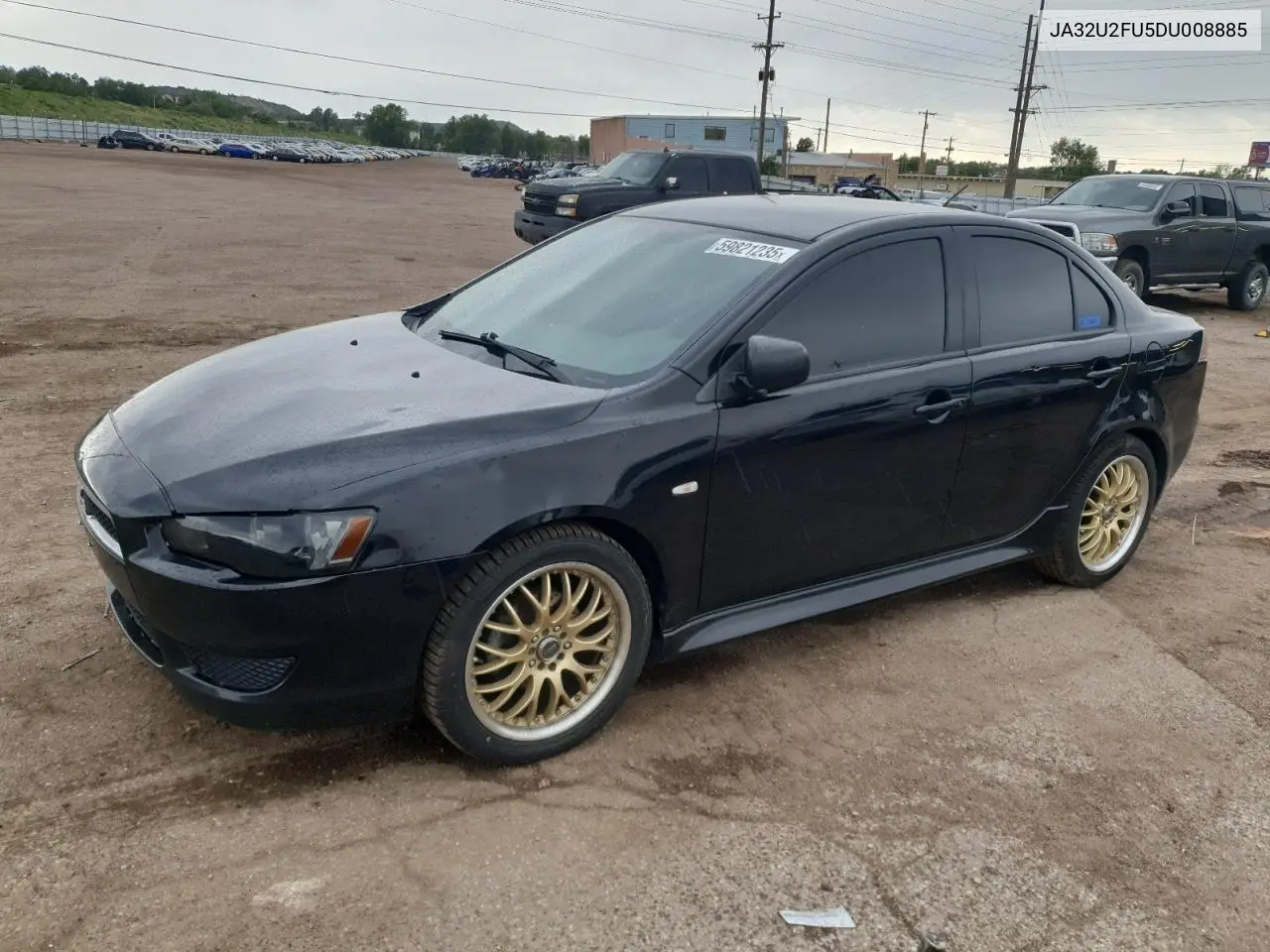2013 Mitsubishi Lancer Es/Es Sport VIN: JA32U2FU5DU008885 Lot: 59821235