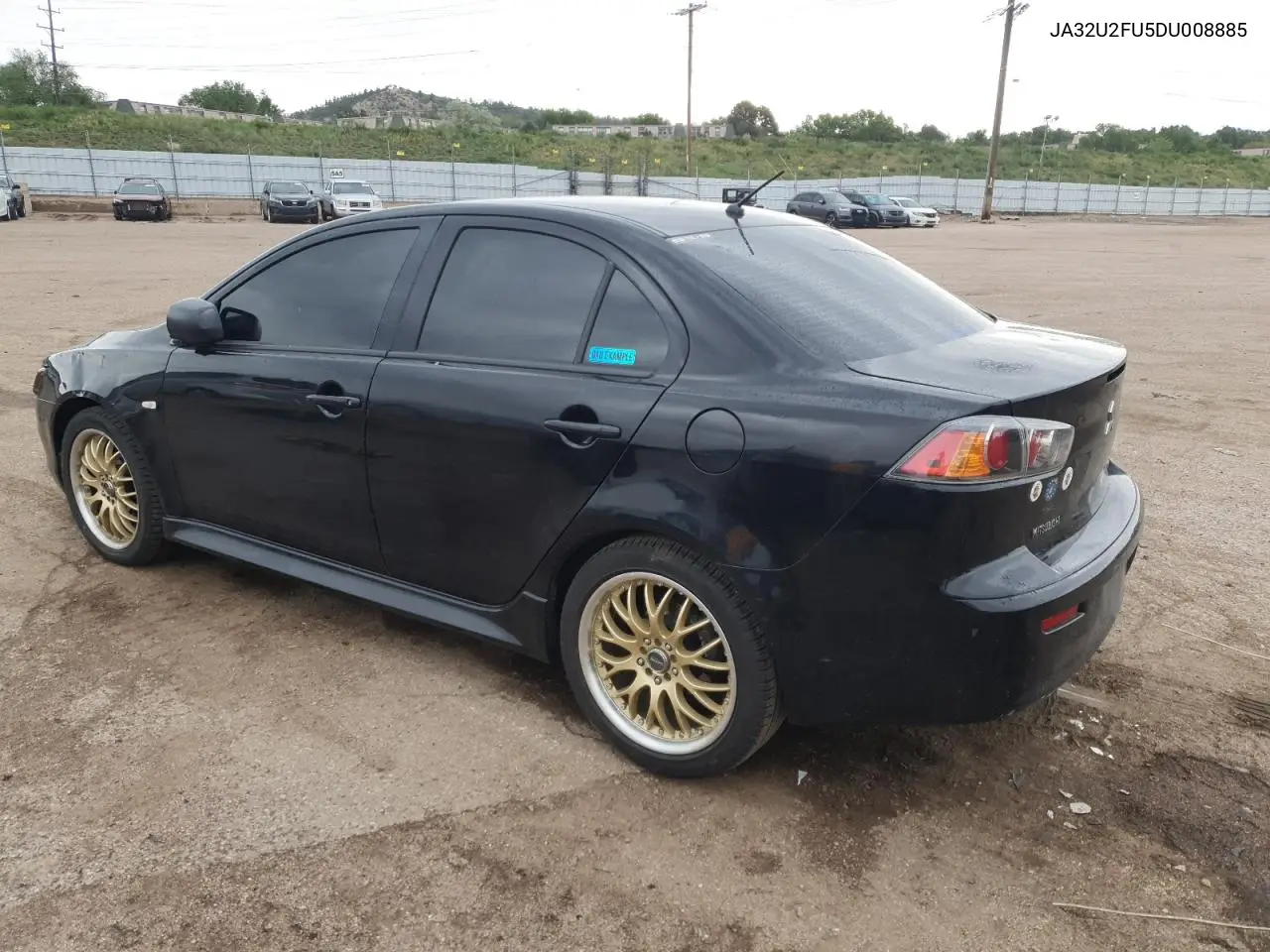 2013 Mitsubishi Lancer Es/Es Sport VIN: JA32U2FU5DU008885 Lot: 59821235