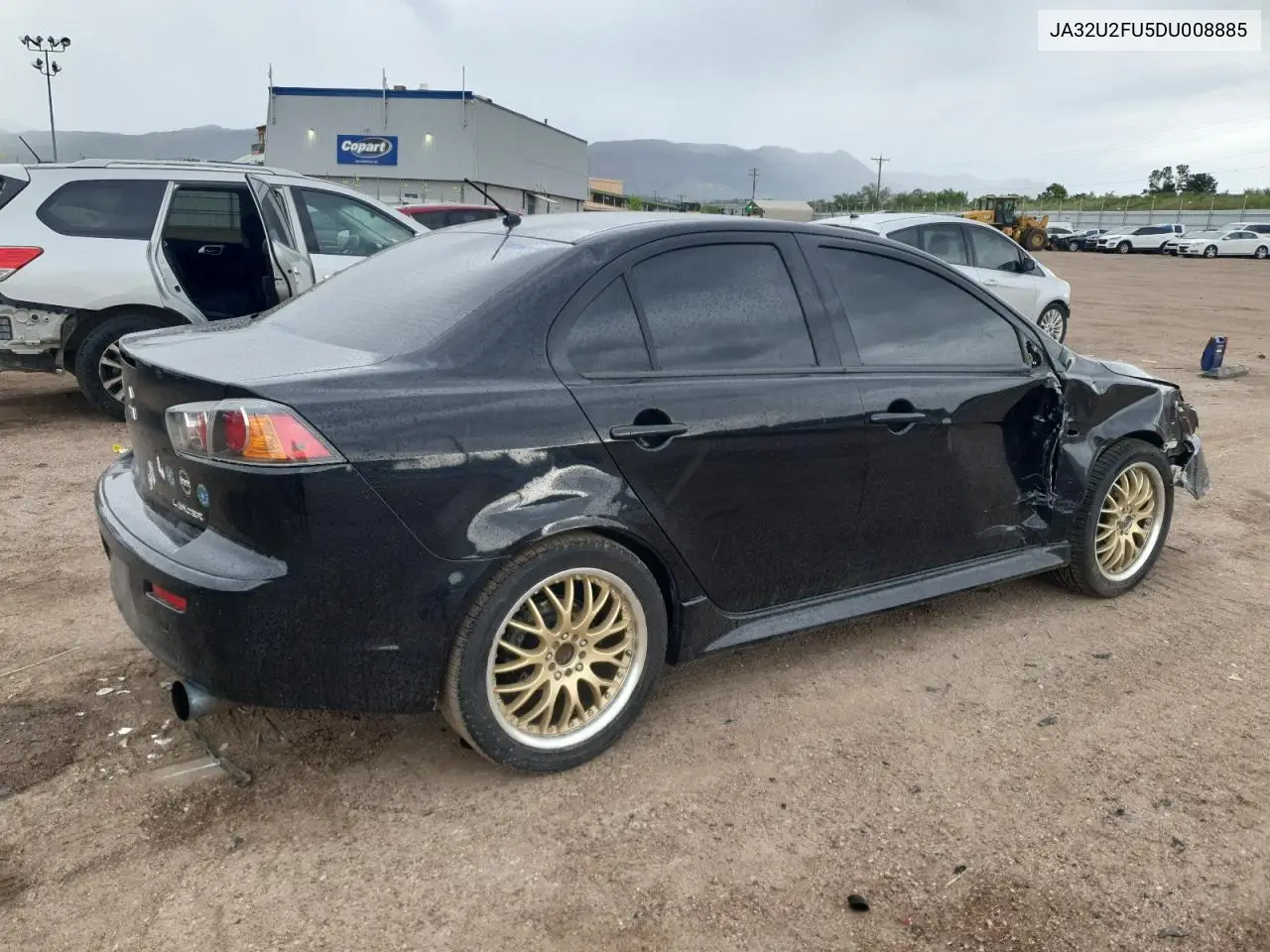 2013 Mitsubishi Lancer Es/Es Sport VIN: JA32U2FU5DU008885 Lot: 59821235