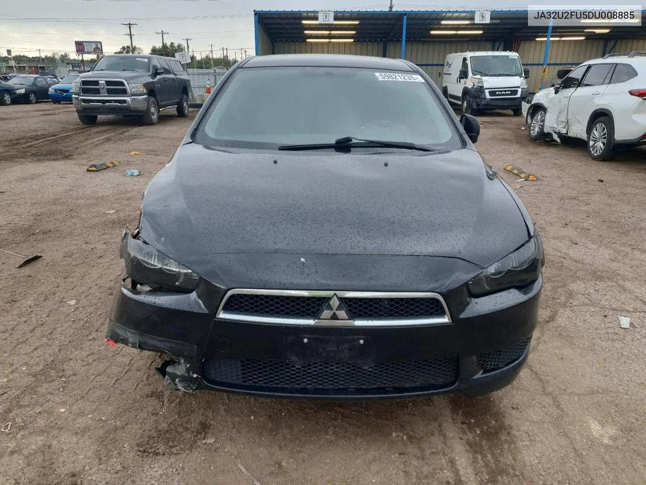 2013 Mitsubishi Lancer Es/Es Sport VIN: JA32U2FU5DU008885 Lot: 59821235