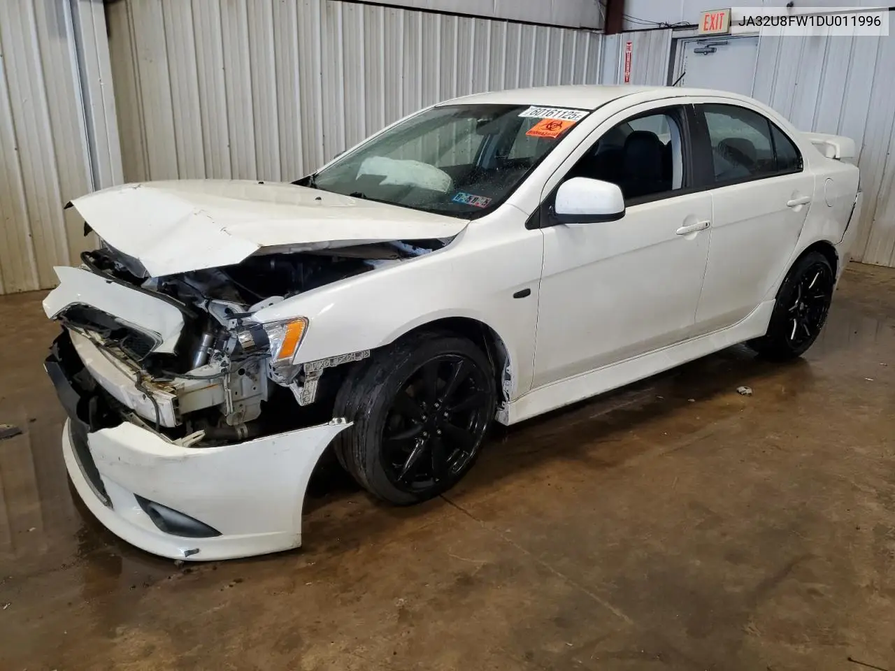 2013 Mitsubishi Lancer Gt VIN: JA32U8FW1DU011996 Lot: 60161125
