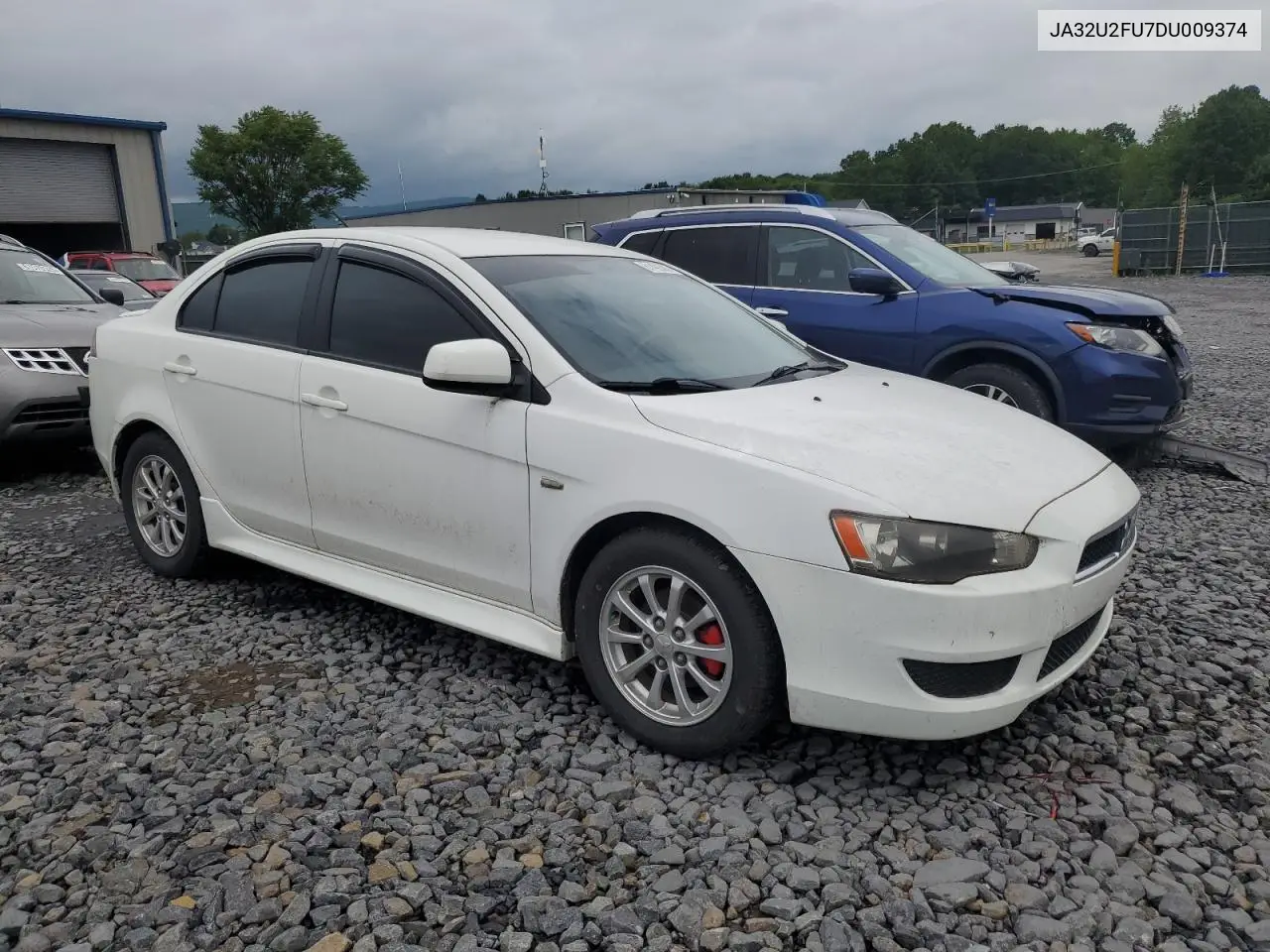 2013 Mitsubishi Lancer Es/Es Sport VIN: JA32U2FU7DU009374 Lot: 61428585