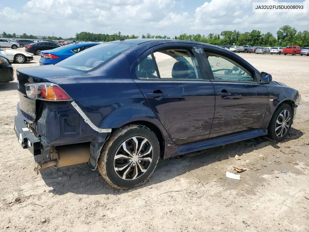 2013 Mitsubishi Lancer Es/Es Sport VIN: JA32U2FU5DU008093 Lot: 61958445