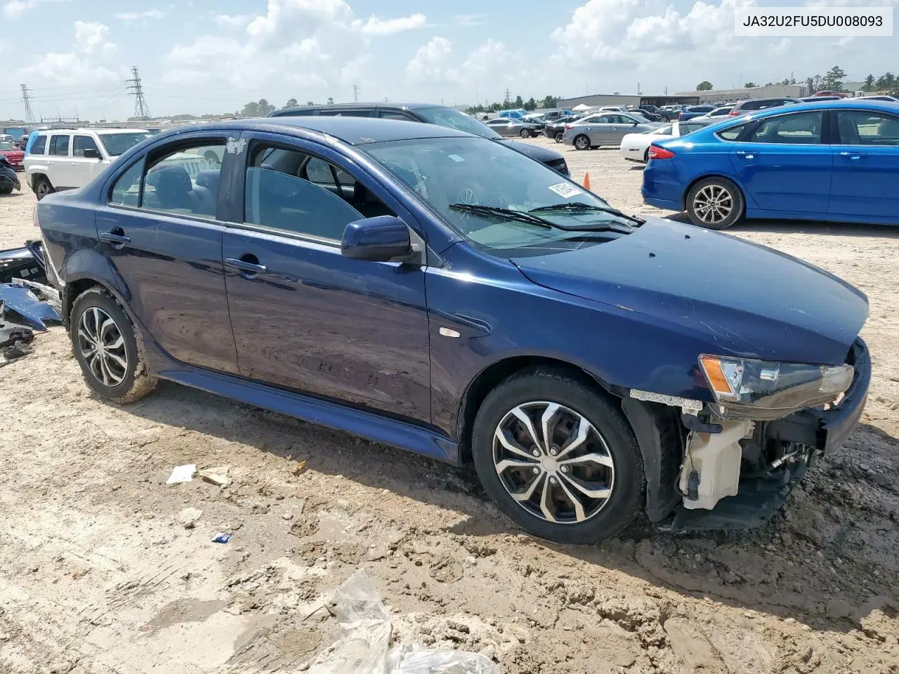 2013 Mitsubishi Lancer Es/Es Sport VIN: JA32U2FU5DU008093 Lot: 61958445