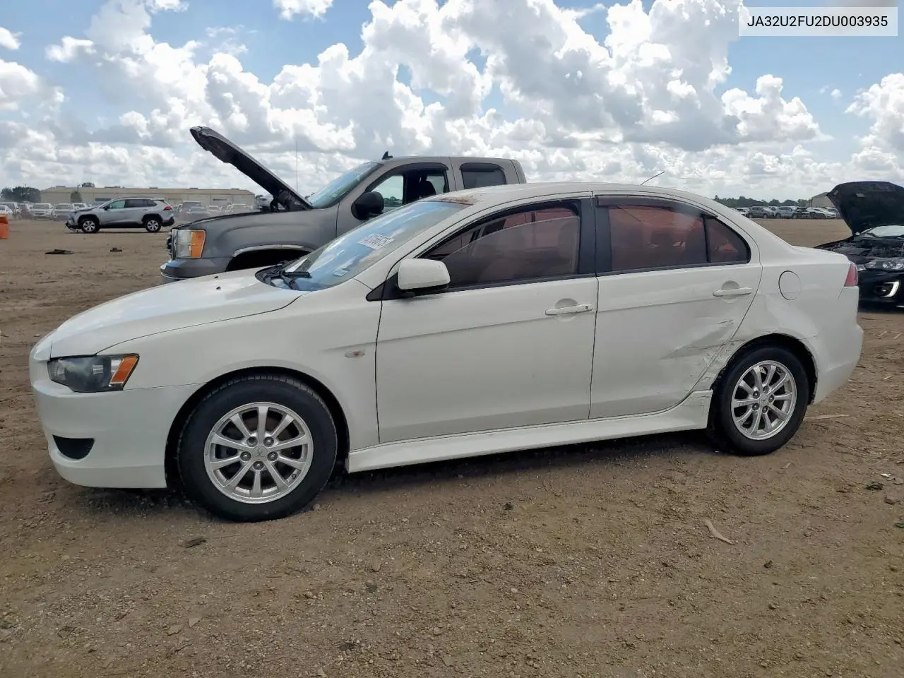 2013 Mitsubishi Lancer Es/Es Sport VIN: JA32U2FU2DU003935 Lot: 62166675