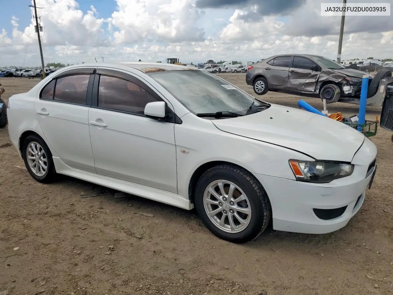 2013 Mitsubishi Lancer Es/Es Sport VIN: JA32U2FU2DU003935 Lot: 62166675