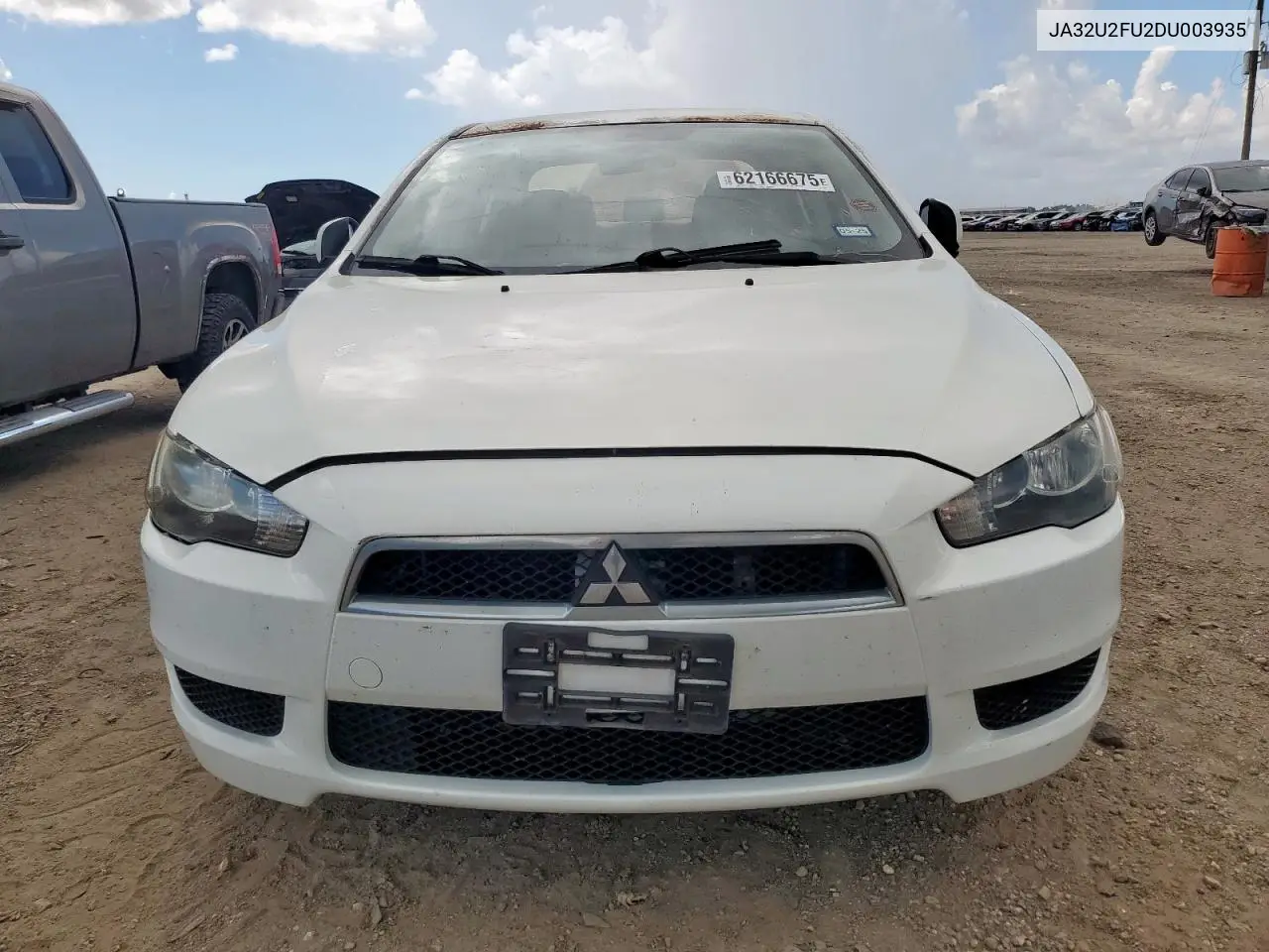 2013 Mitsubishi Lancer Es/Es Sport VIN: JA32U2FU2DU003935 Lot: 62166675