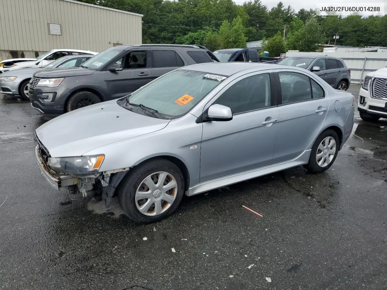 2013 Mitsubishi Lancer Es/Es Sport VIN: JA32U2FU6DU014288 Lot: 62451655