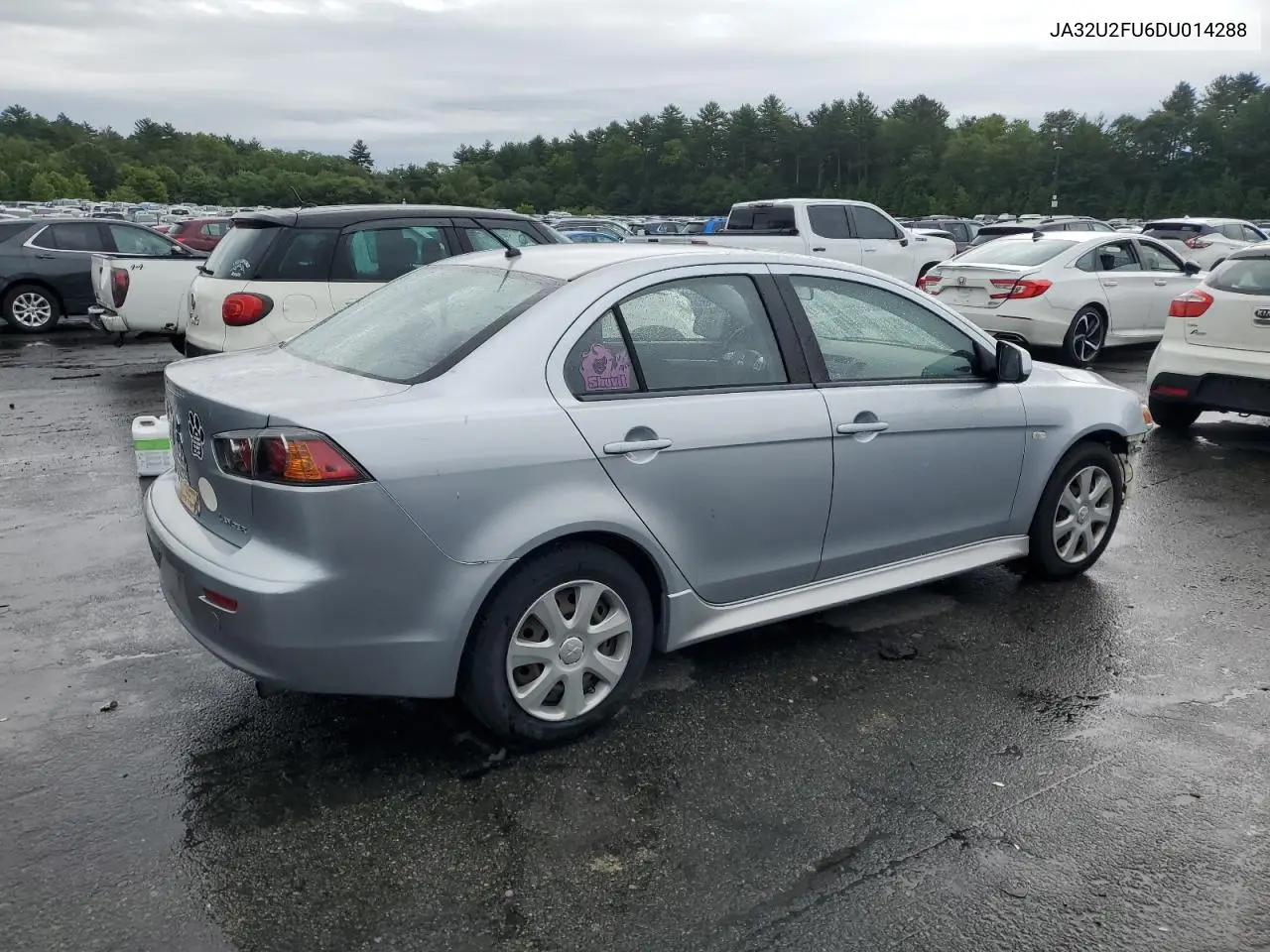 2013 Mitsubishi Lancer Es/Es Sport VIN: JA32U2FU6DU014288 Lot: 62451655