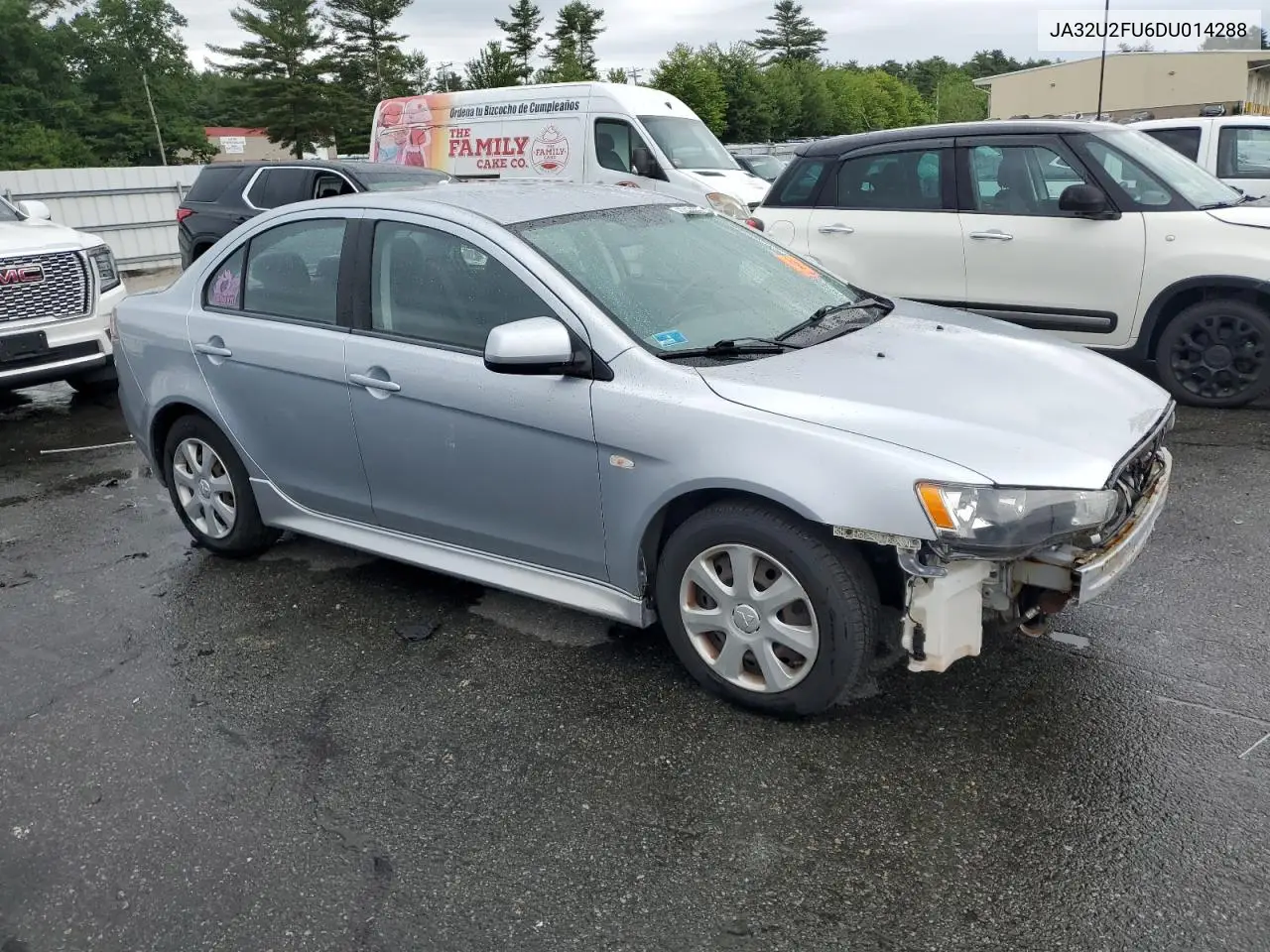 2013 Mitsubishi Lancer Es/Es Sport VIN: JA32U2FU6DU014288 Lot: 62451655