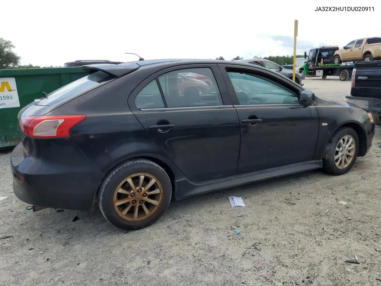 2013 Mitsubishi Lancer Es/Es Sport VIN: JA32X2HU1DU020911 Lot: 63144825